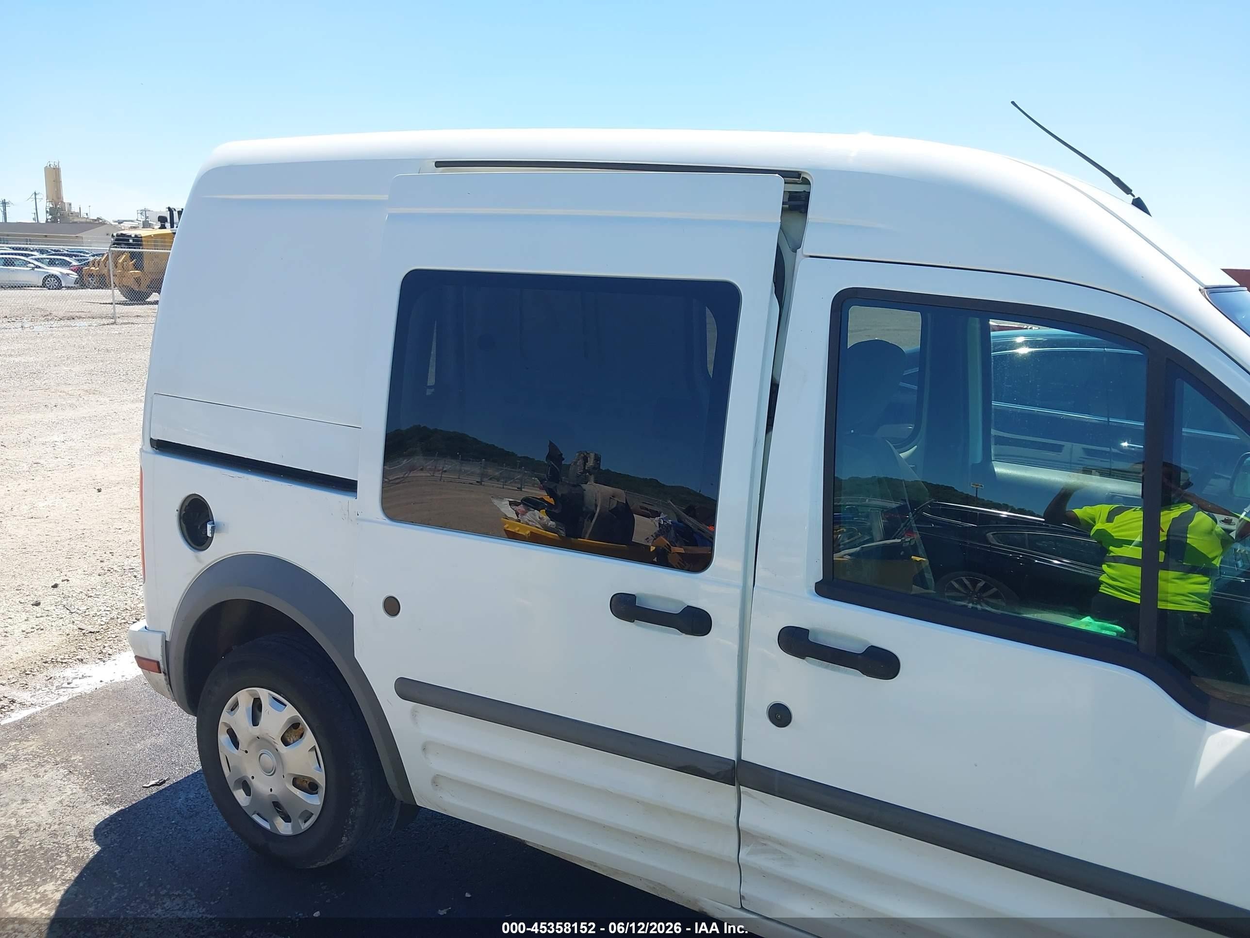2012 Ford Transit Connect Xlt White vin: NM0LS6BN5CT112926