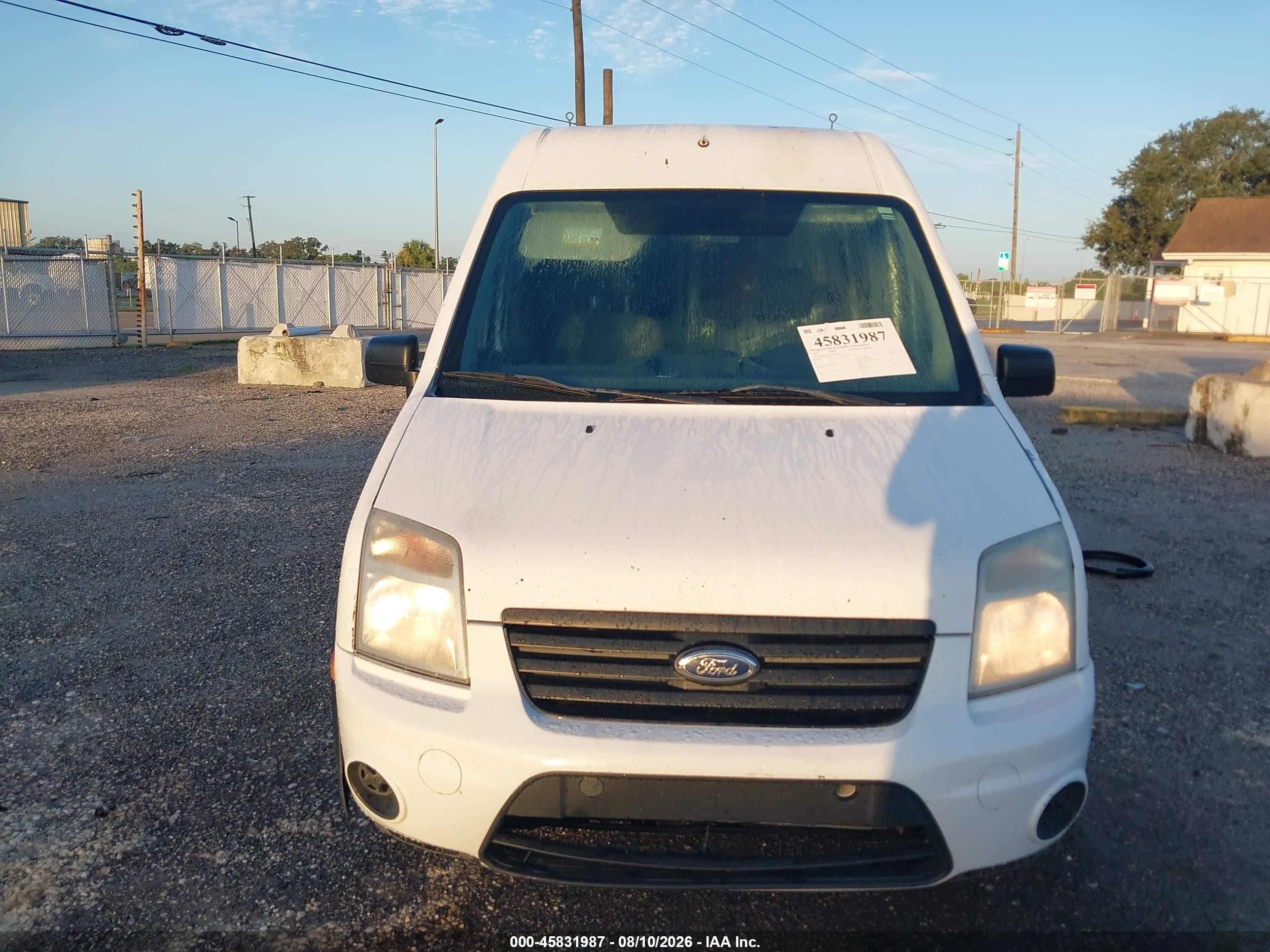 2012 Ford Transit Connect Xlt White vin: NM0LS6BN7CT087852