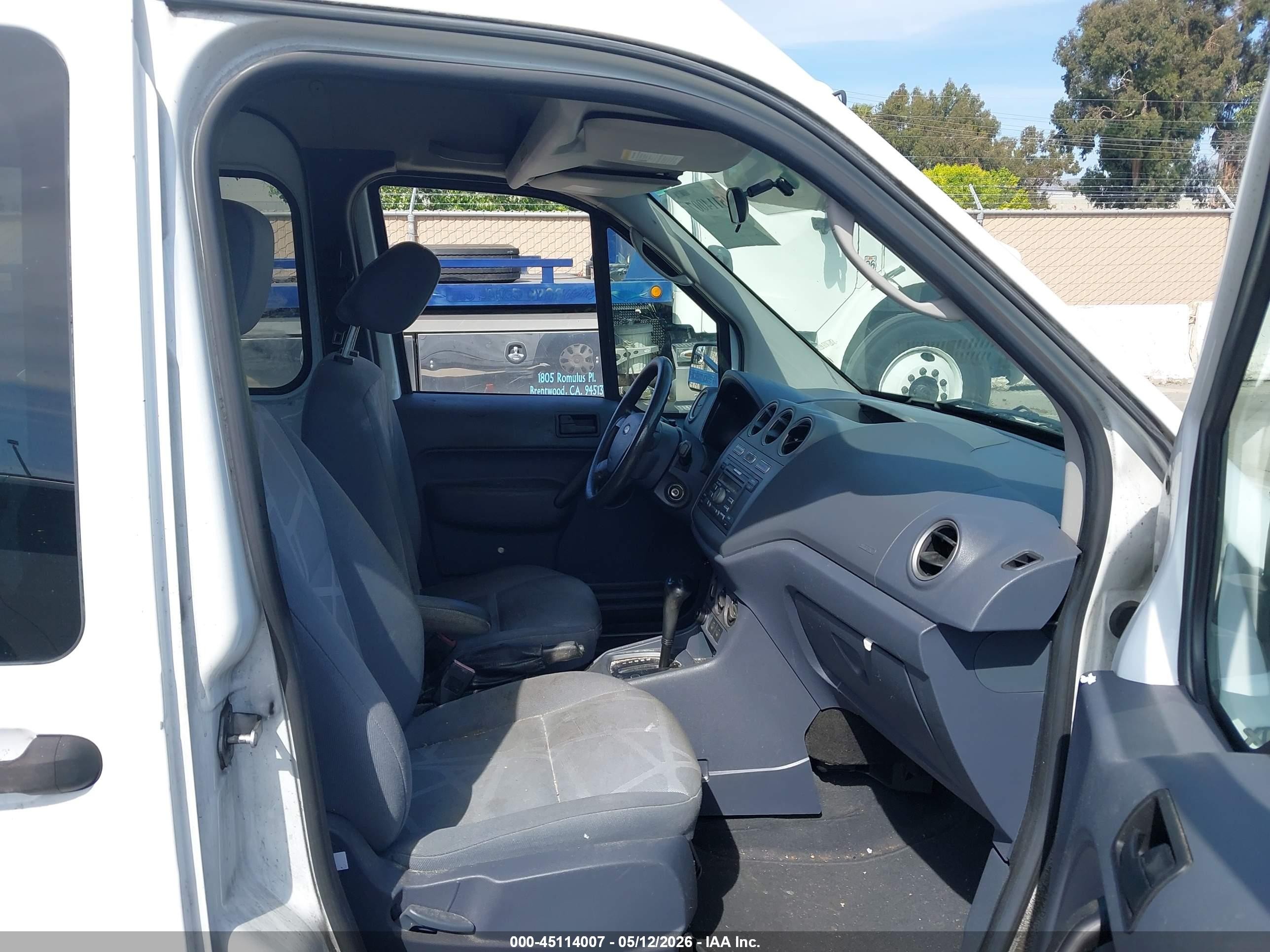 2011 Ford Transit Connect Xlt White vin: NM0LS6BN8BT064451