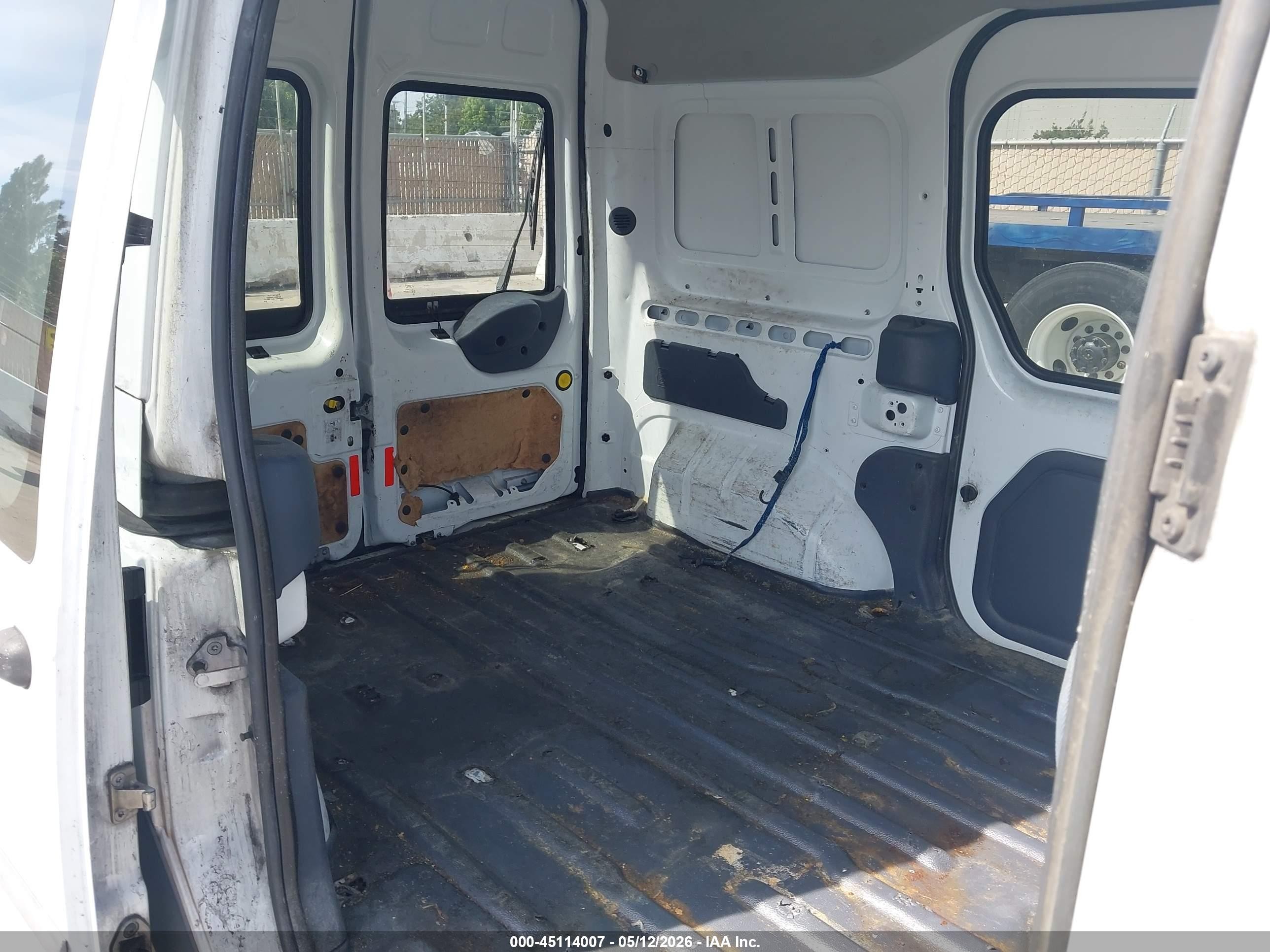2011 Ford Transit Connect Xlt White vin: NM0LS6BN8BT064451