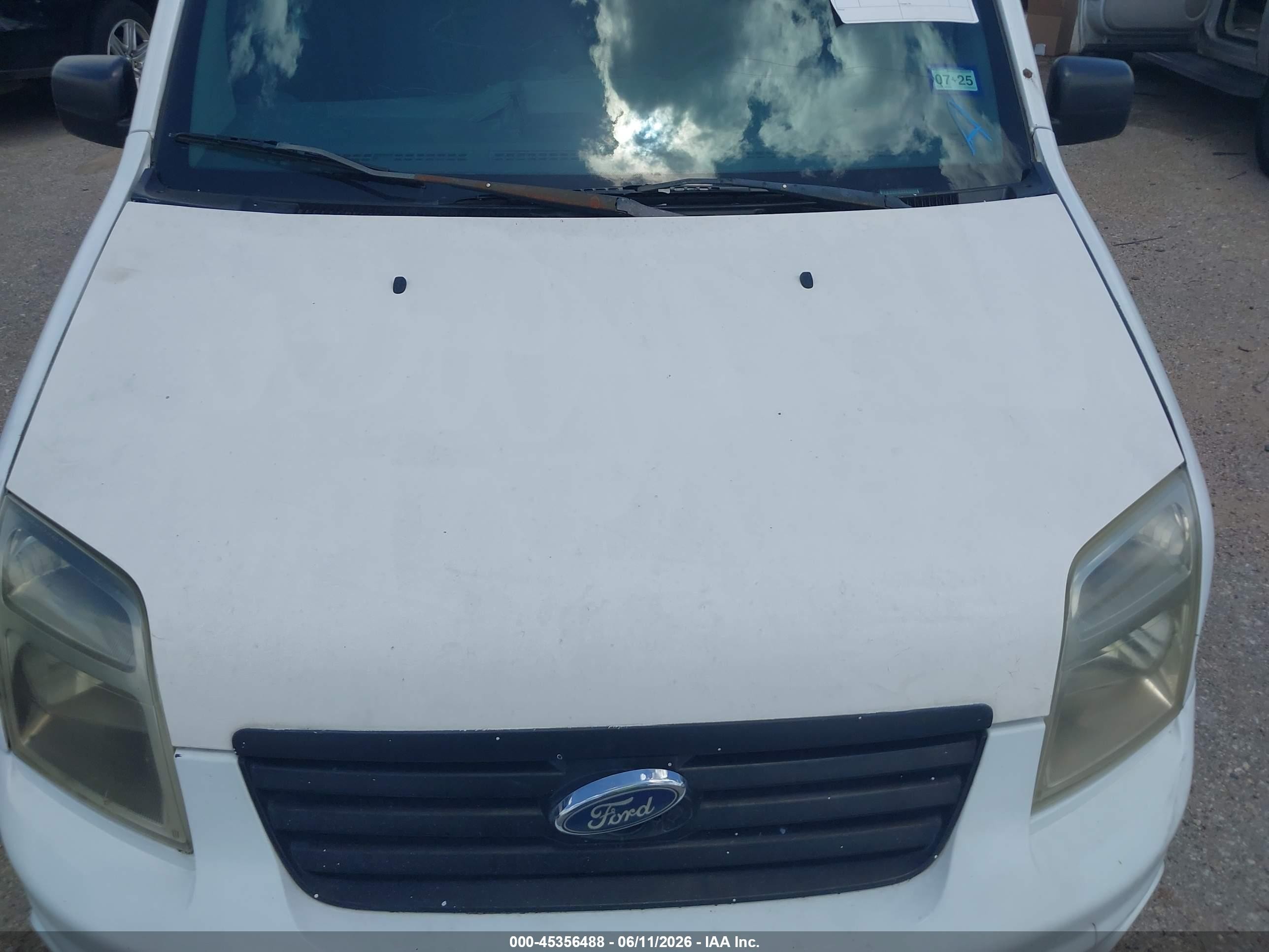 2012 Ford Transit Connect Xlt White vin: NM0LS6BN8CT078660