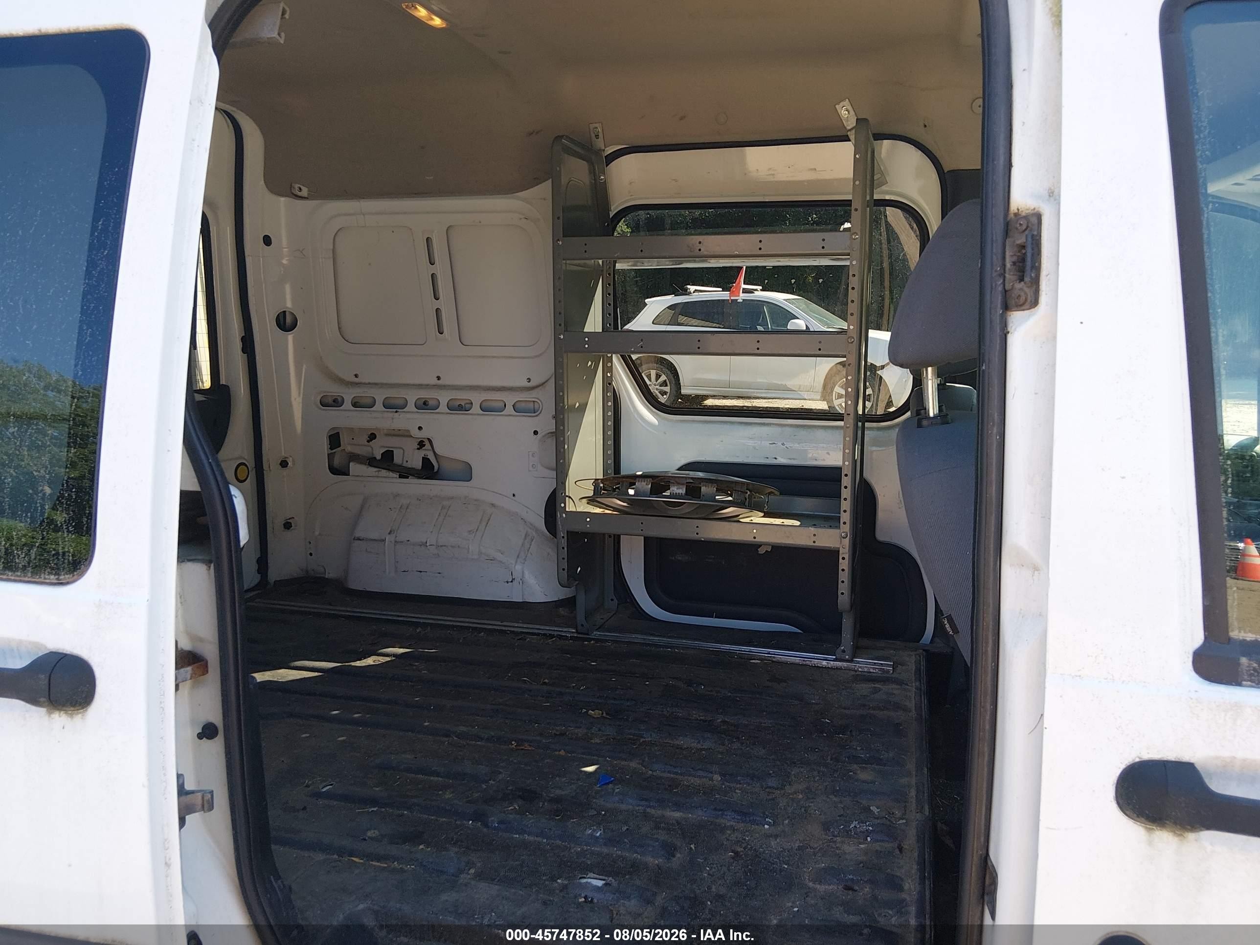 2012 Ford Transit Connect Xlt White vin: NM0LS6BN8CT094714