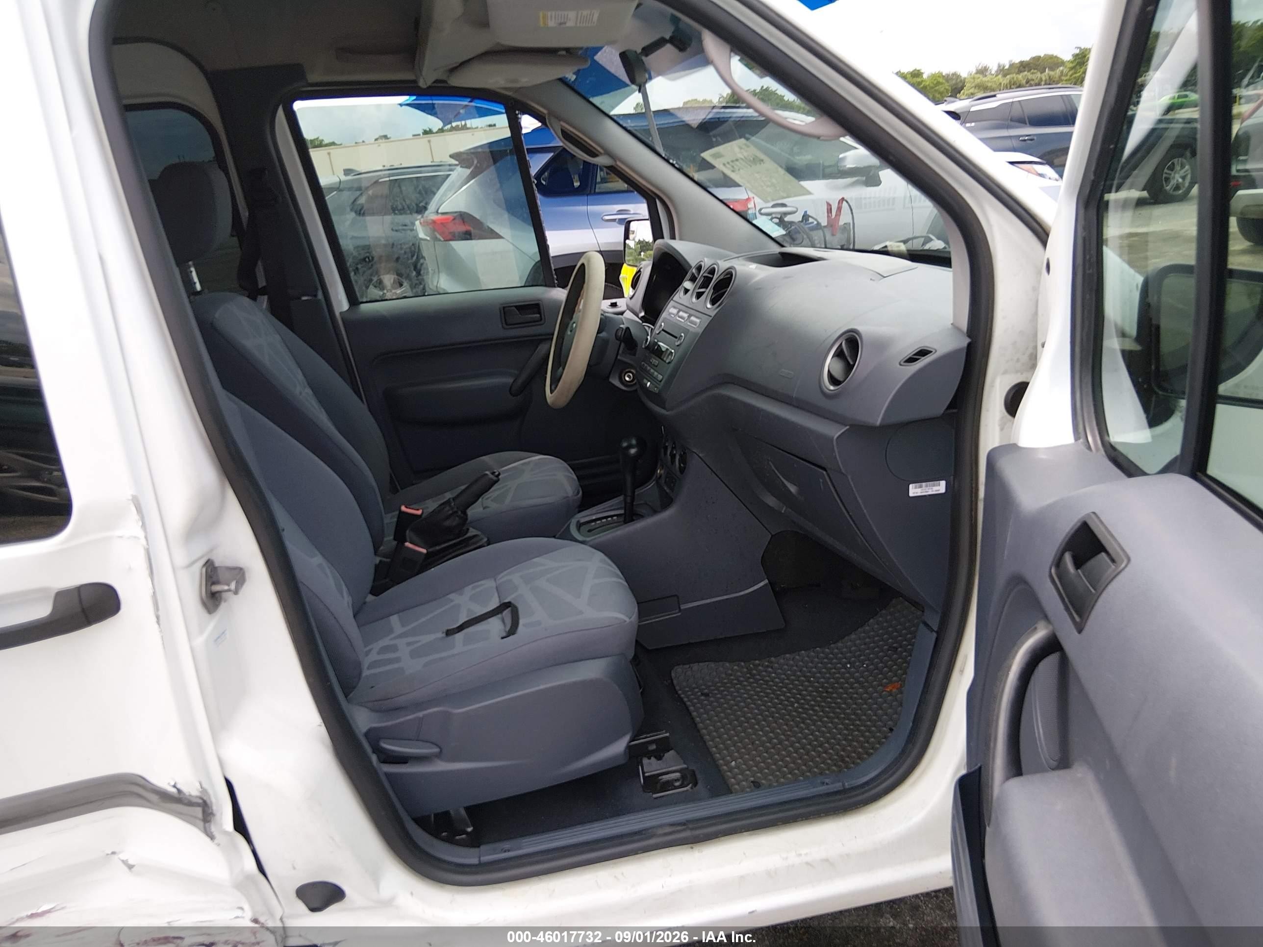 2012 Ford Transit Connect Xlt White vin: NM0LS6BN8CT101922