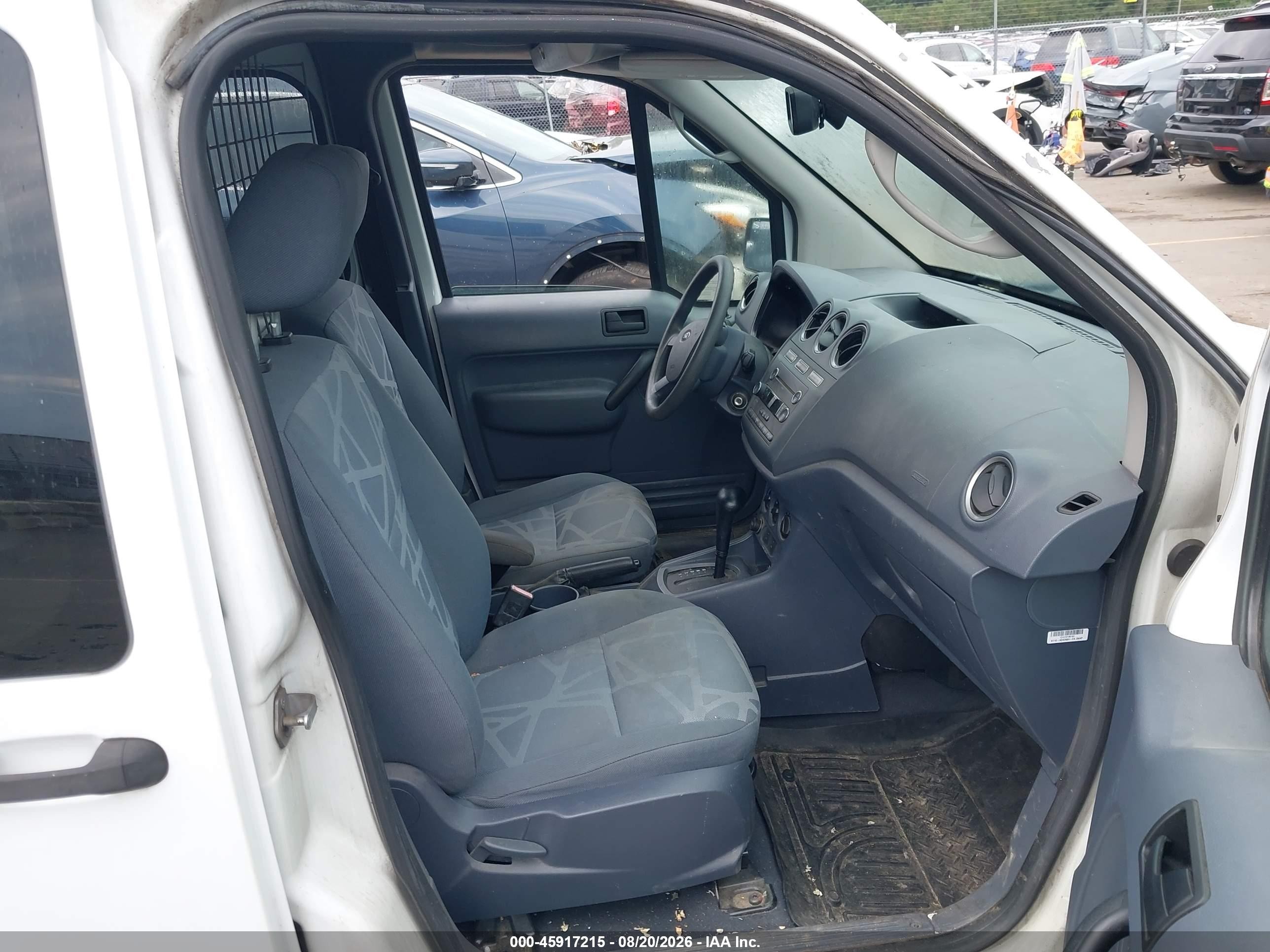 2013 Ford Transit Connect Xlt White vin: NM0LS6BN8DT166206