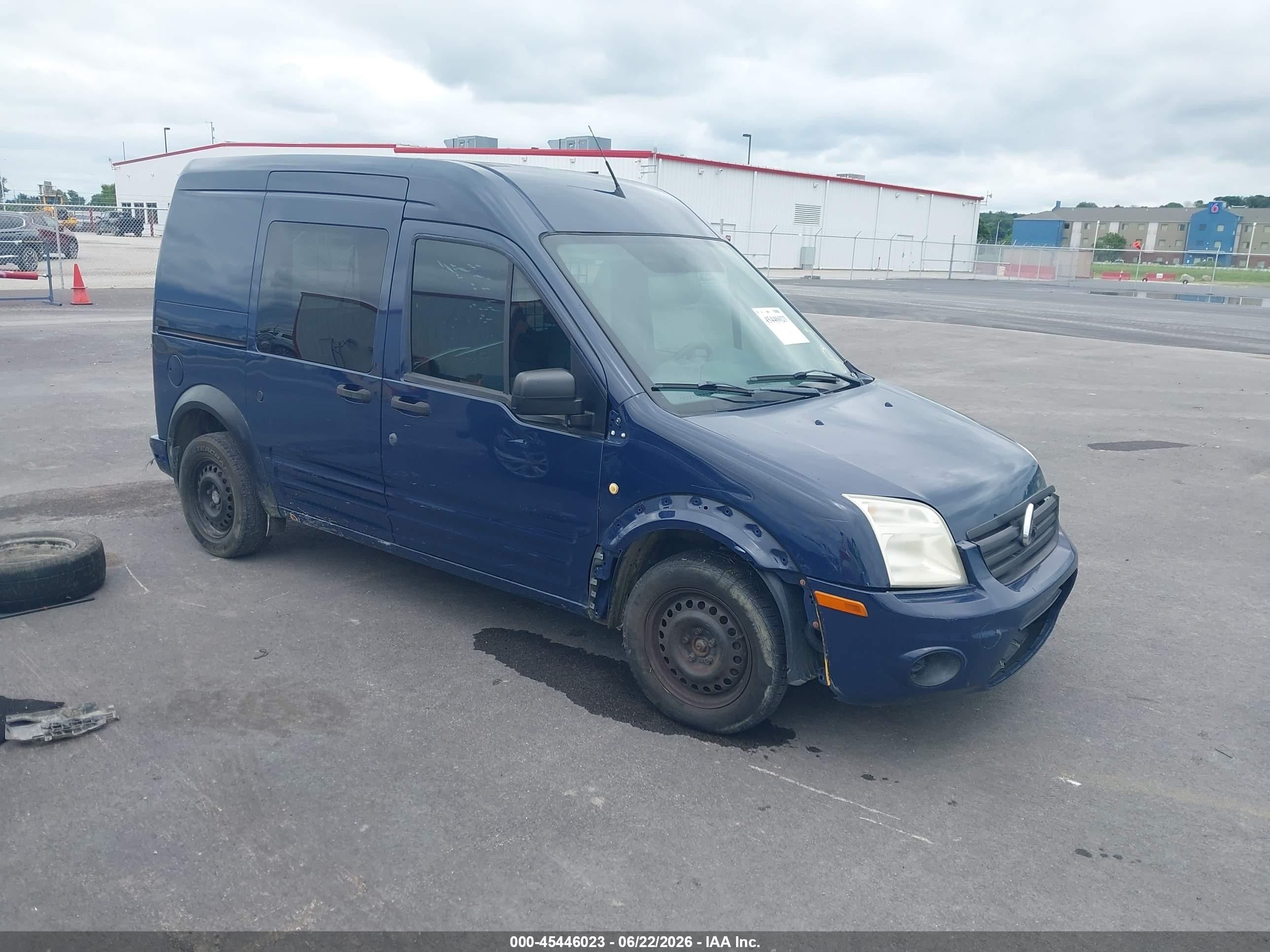 2013 Ford Transit Connect Xlt Blue vin: NM0LS6BNXDT145924