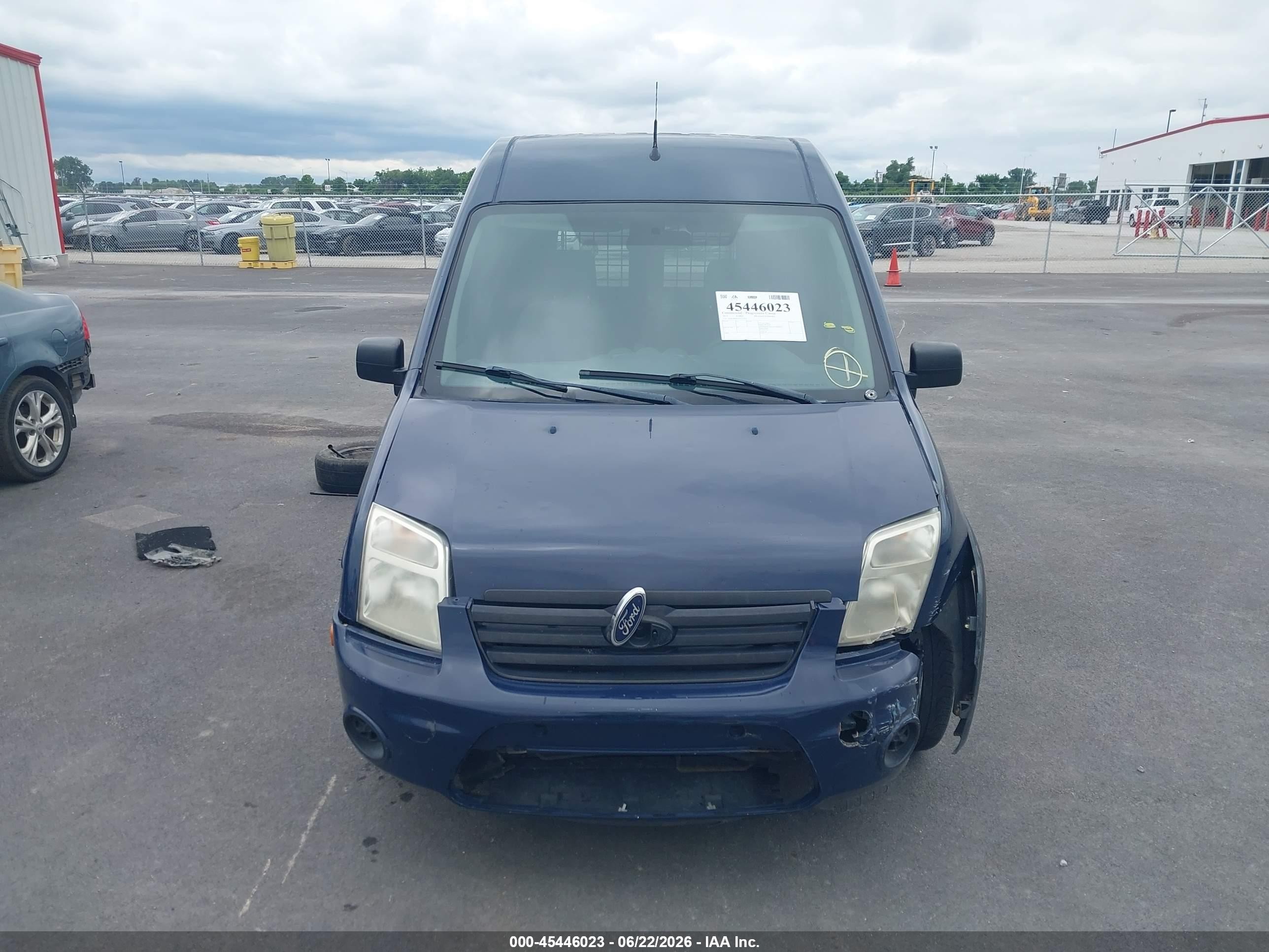 2013 Ford Transit Connect Xlt Blue vin: NM0LS6BNXDT145924