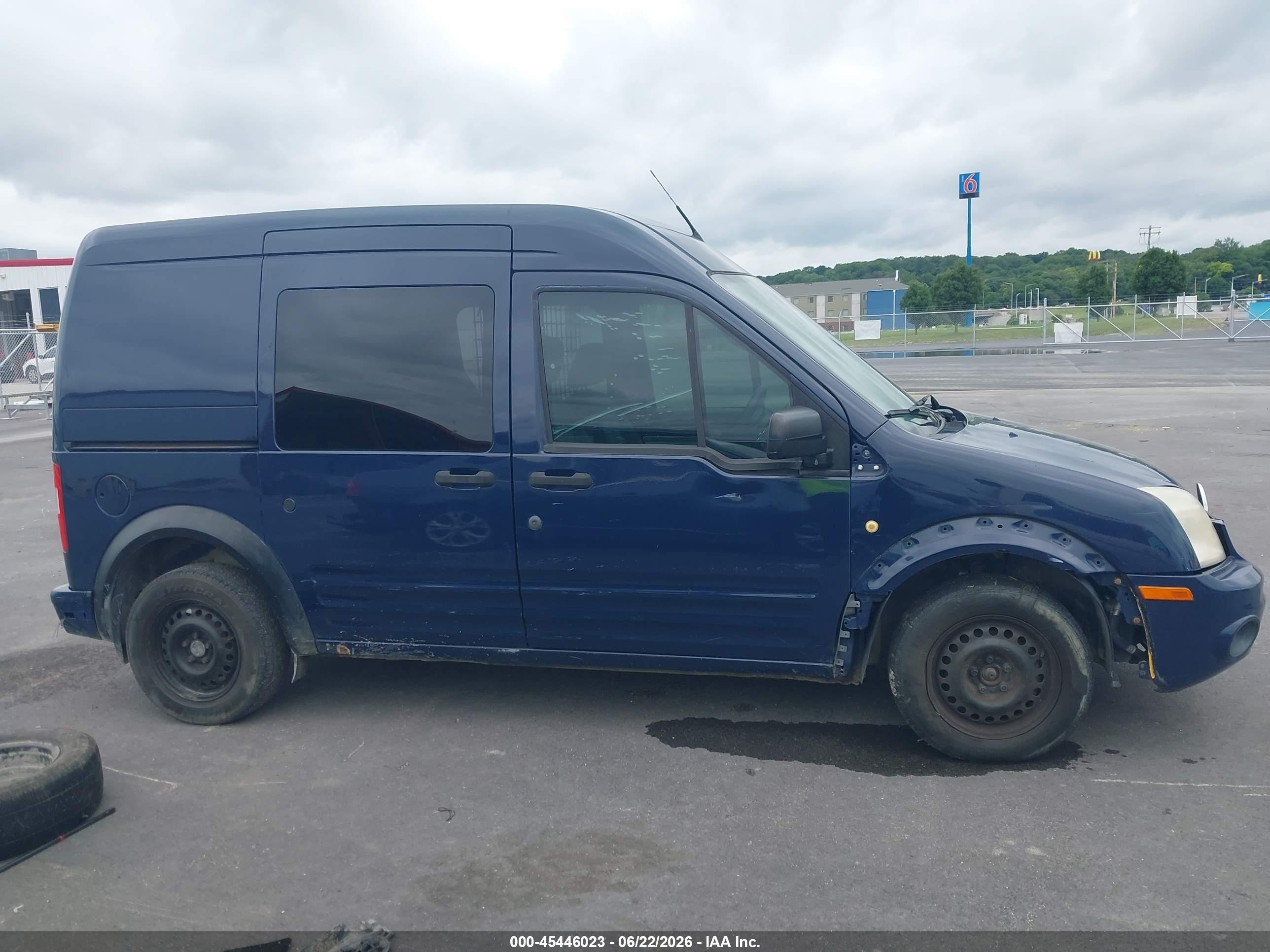2013 Ford Transit Connect Xlt Blue vin: NM0LS6BNXDT145924