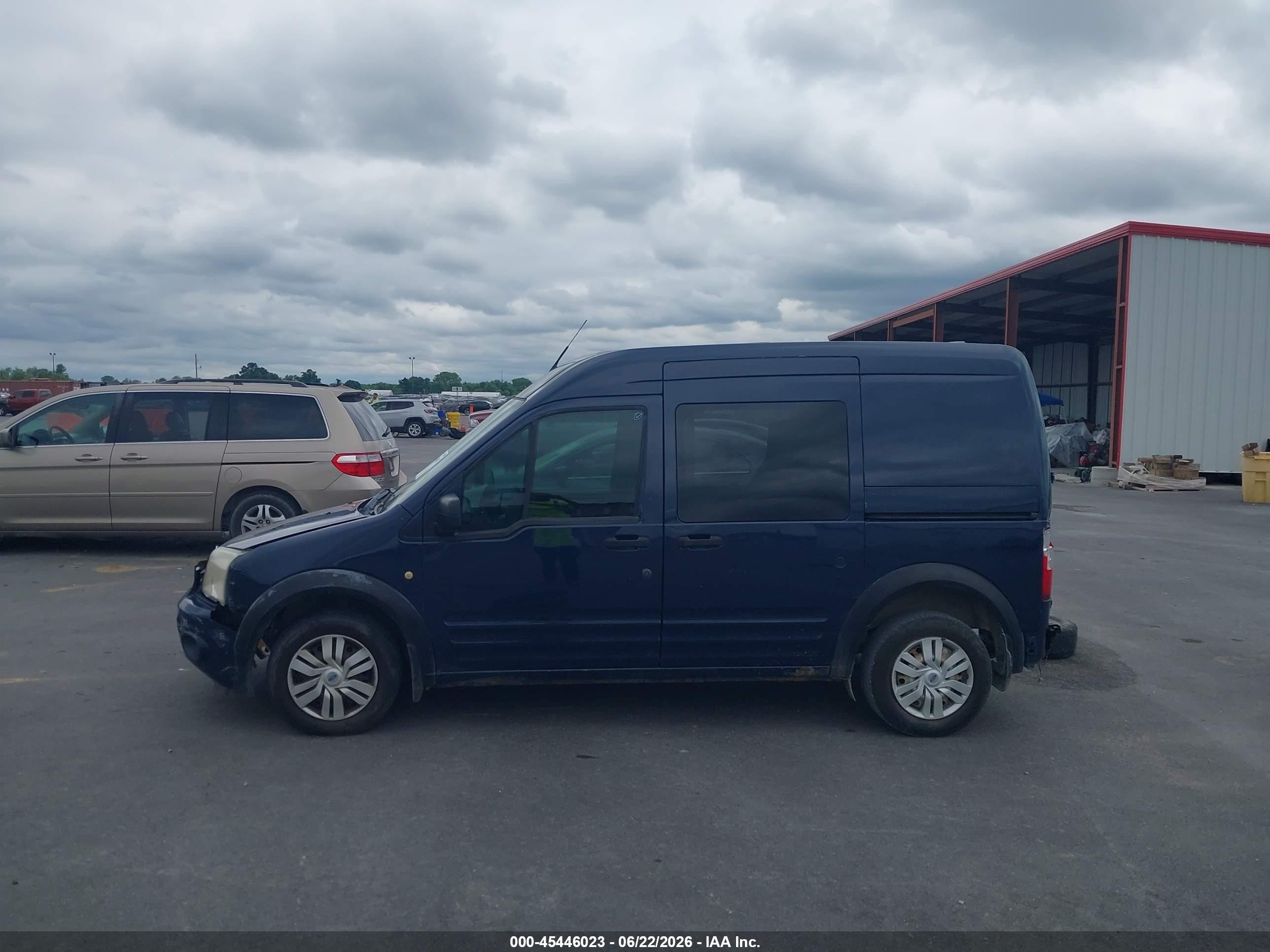 2013 Ford Transit Connect Xlt Blue vin: NM0LS6BNXDT145924