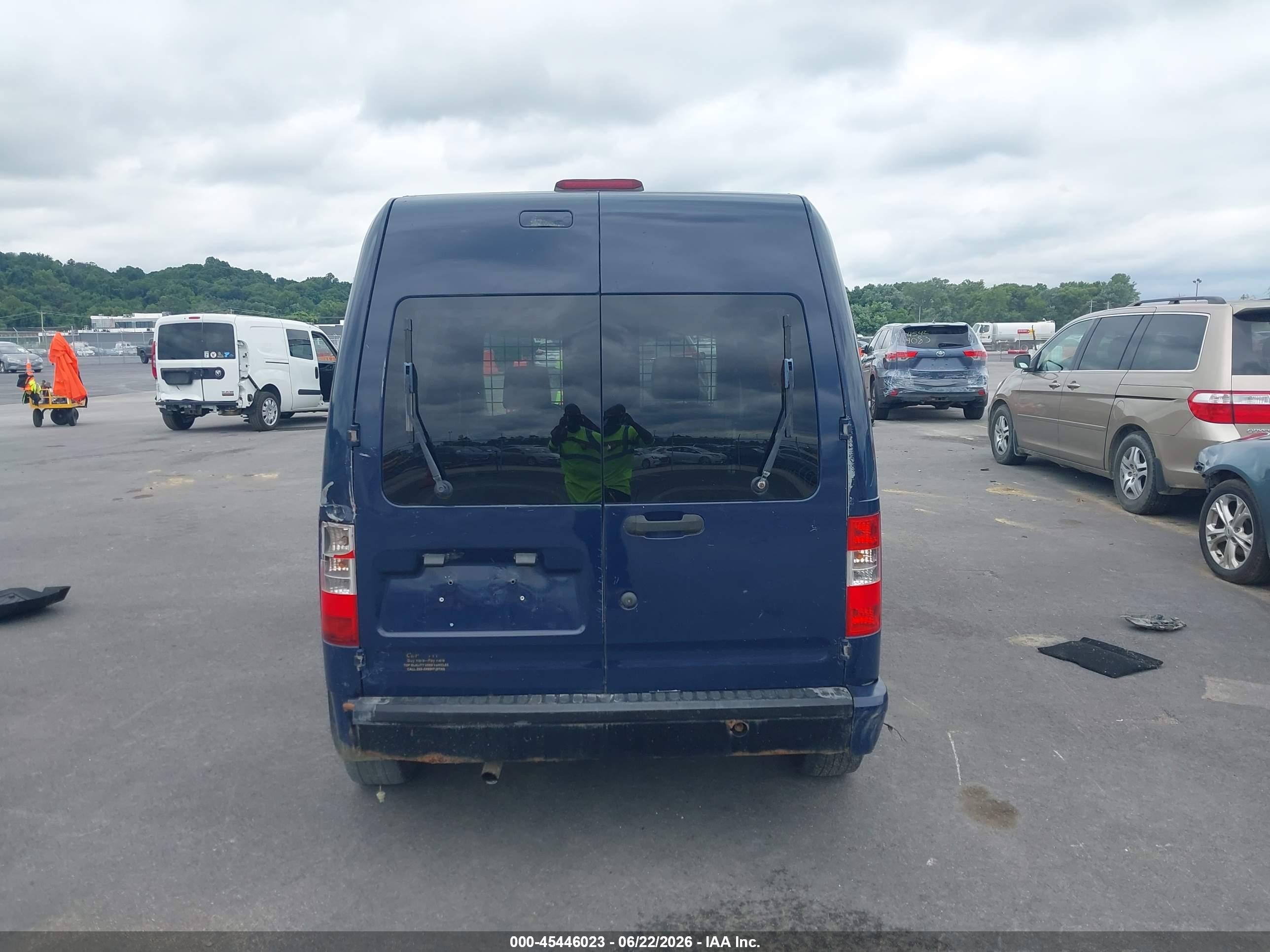 2013 Ford Transit Connect Xlt Blue vin: NM0LS6BNXDT145924