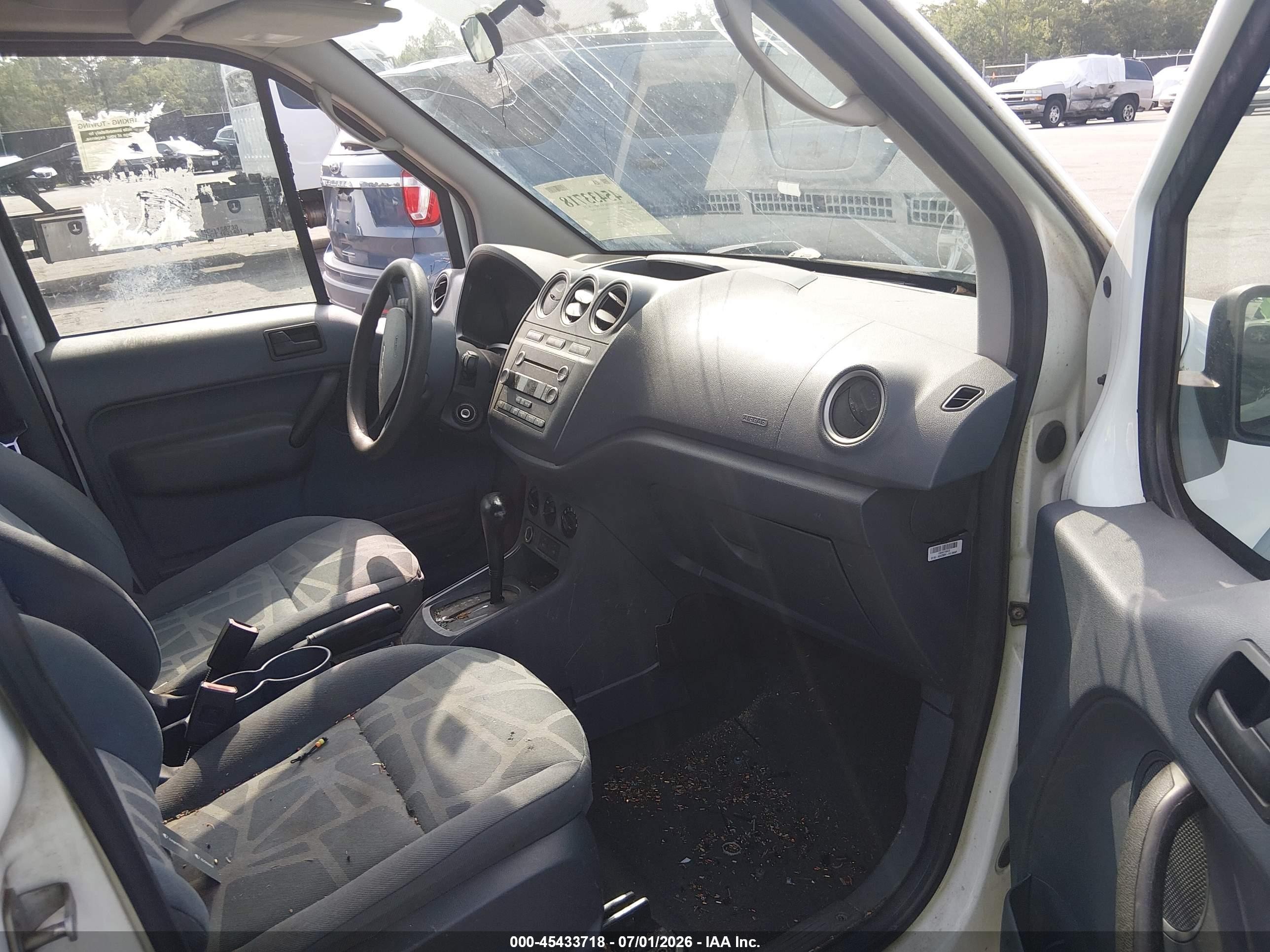 2013 Ford Transit Connect Xlt White vin: NM0LS6BNXDT157104