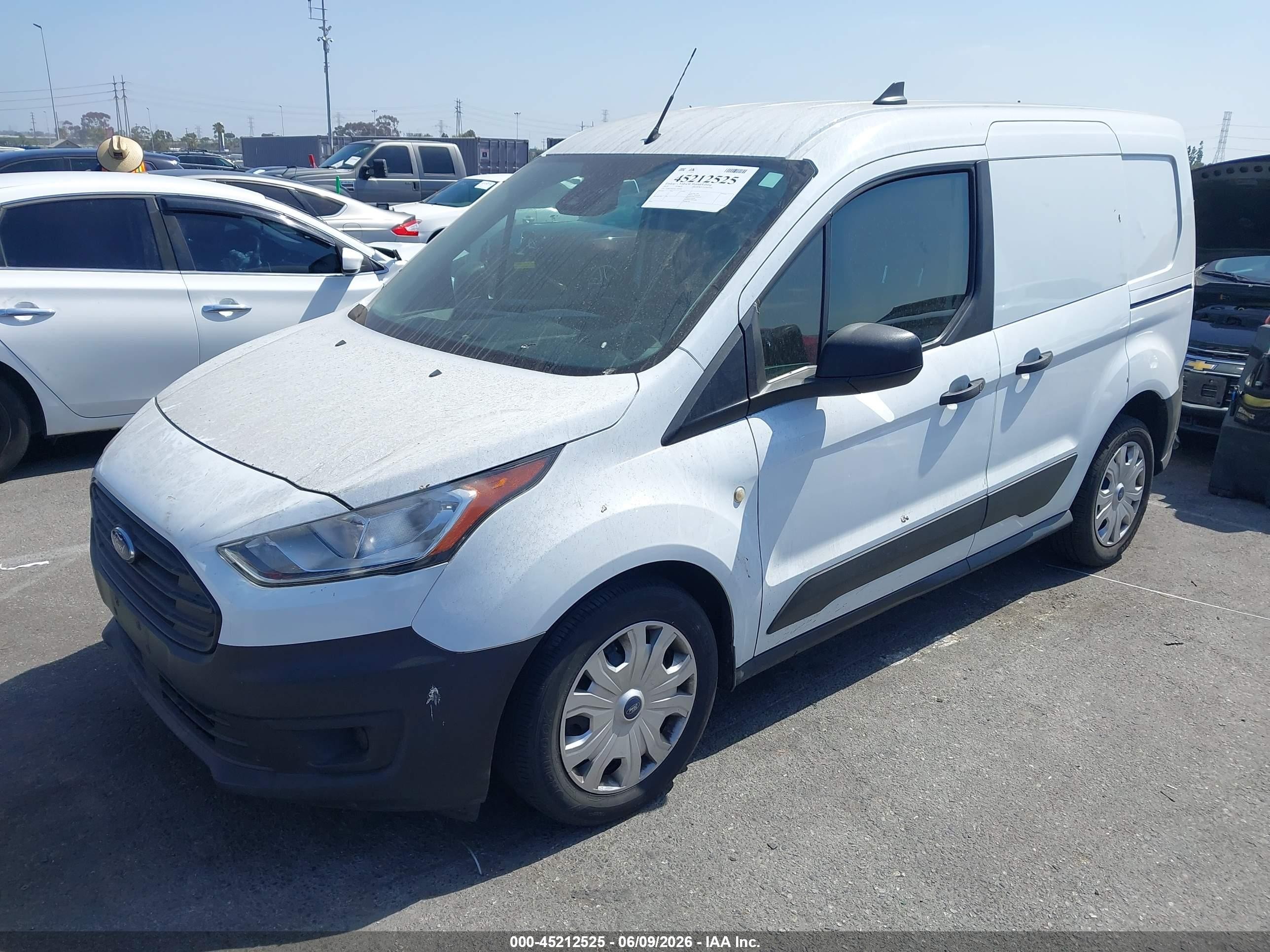 2019 Ford Transit Connect Xl White vin: NM0LS6E20K1387048