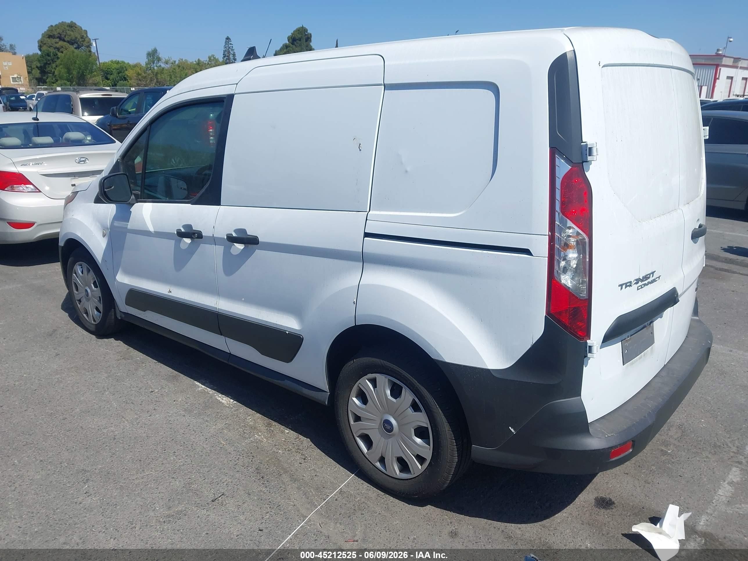 2019 Ford Transit Connect Xl White vin: NM0LS6E20K1387048