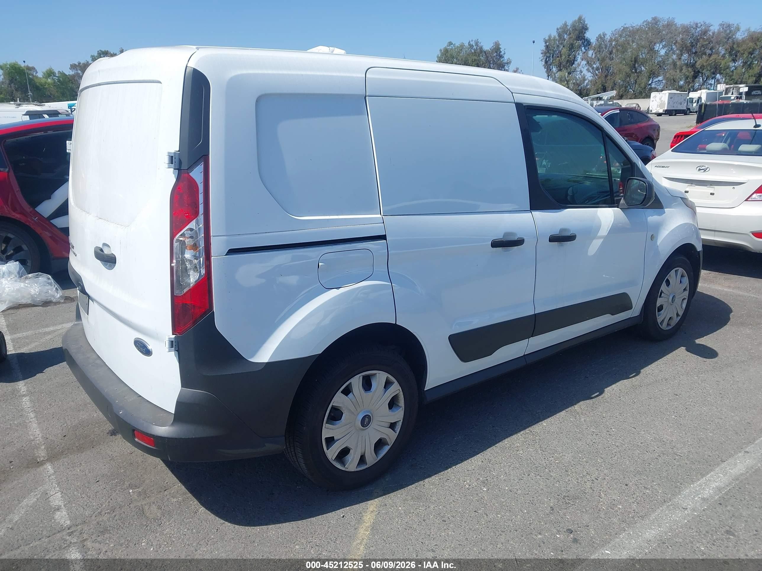2019 Ford Transit Connect Xl White vin: NM0LS6E20K1387048
