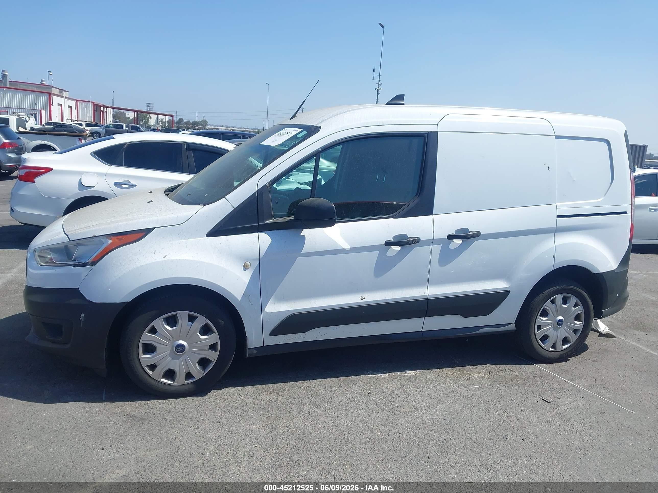 2019 Ford Transit Connect Xl White vin: NM0LS6E20K1387048