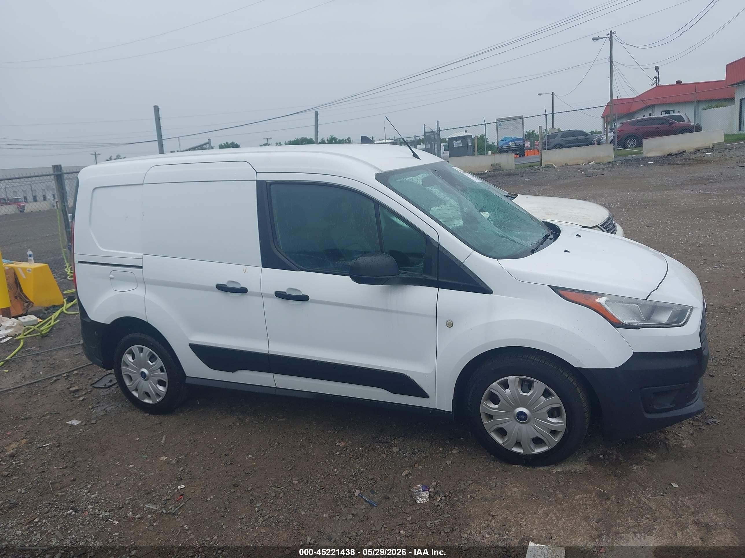 2019 Ford Transit Connect Xl White vin: NM0LS6E25K1384517
