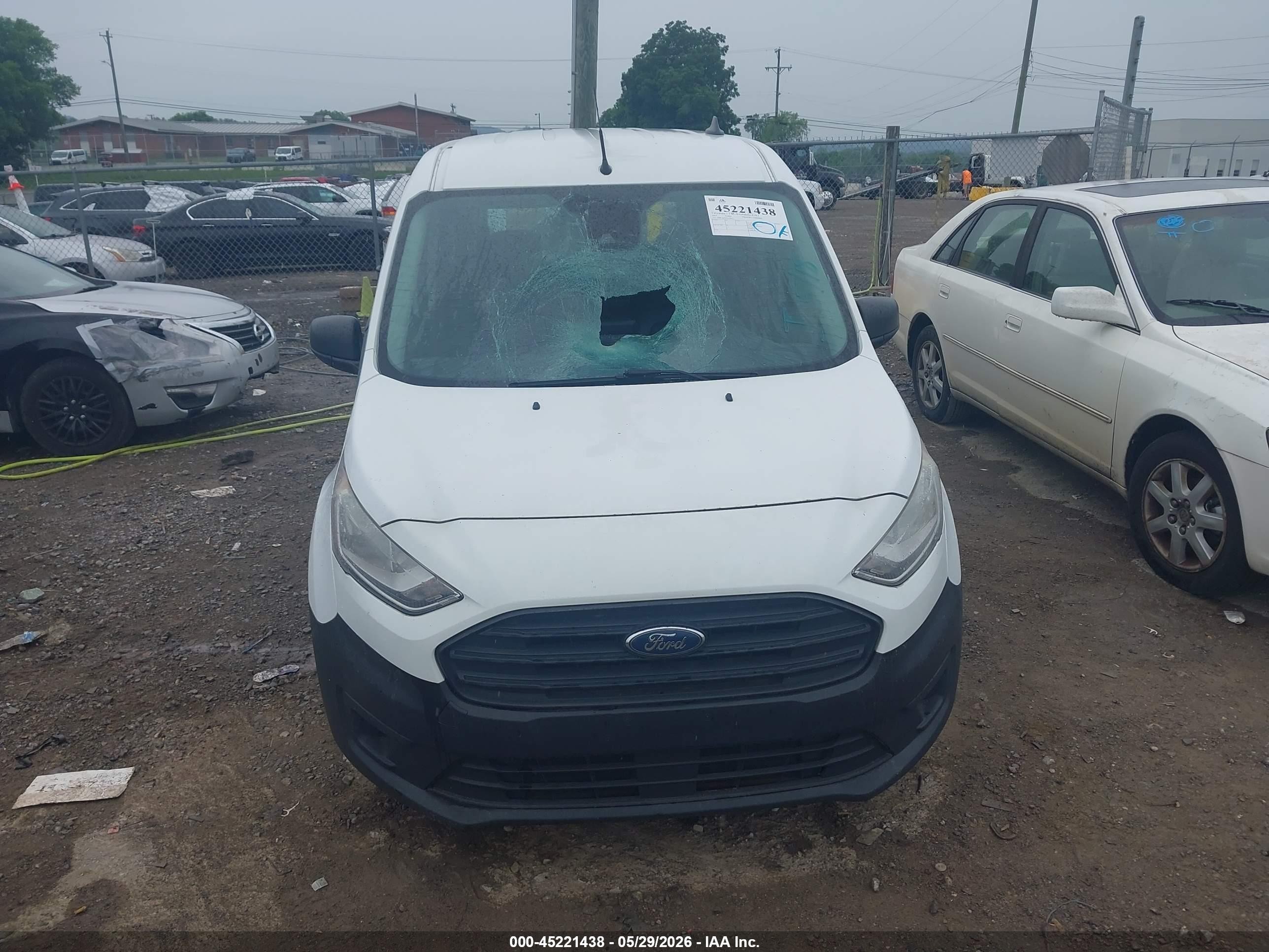 2019 Ford Transit Connect Xl White vin: NM0LS6E25K1384517