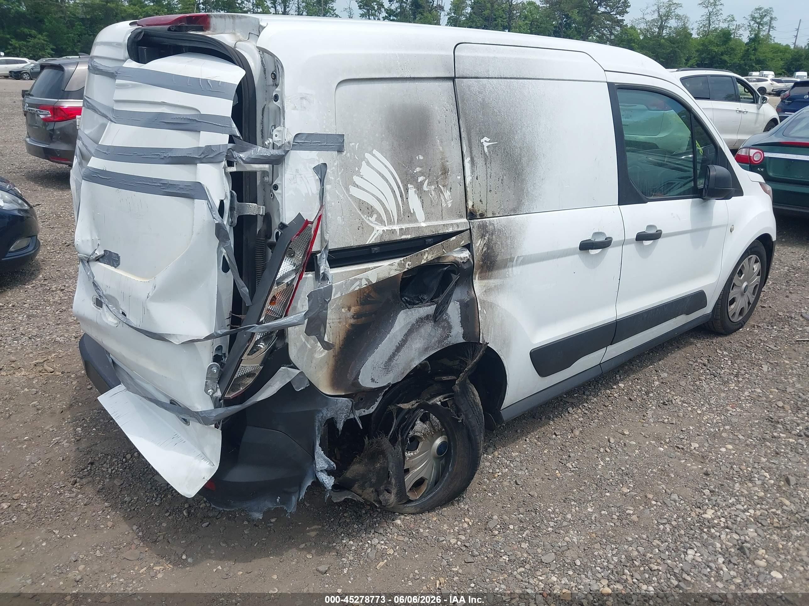 2020 Ford Transit Connect Xl White vin: NM0LS6E29L1453274