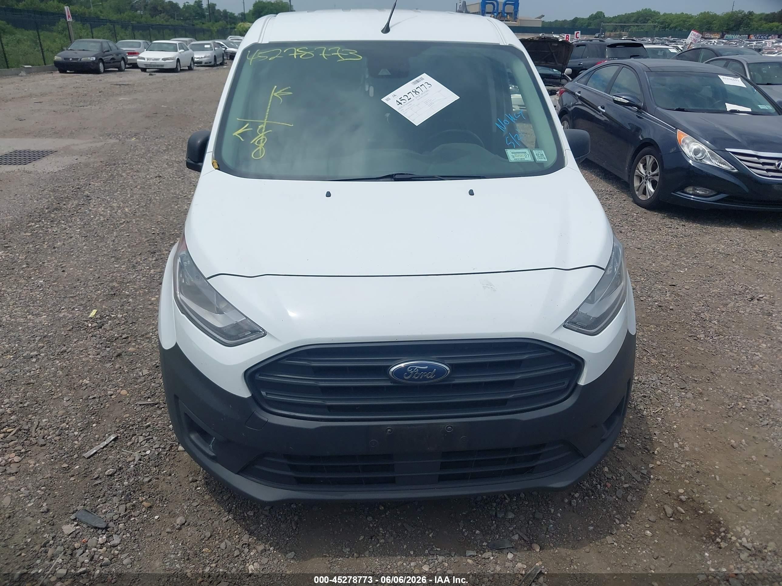 2020 Ford Transit Connect Xl White vin: NM0LS6E29L1453274