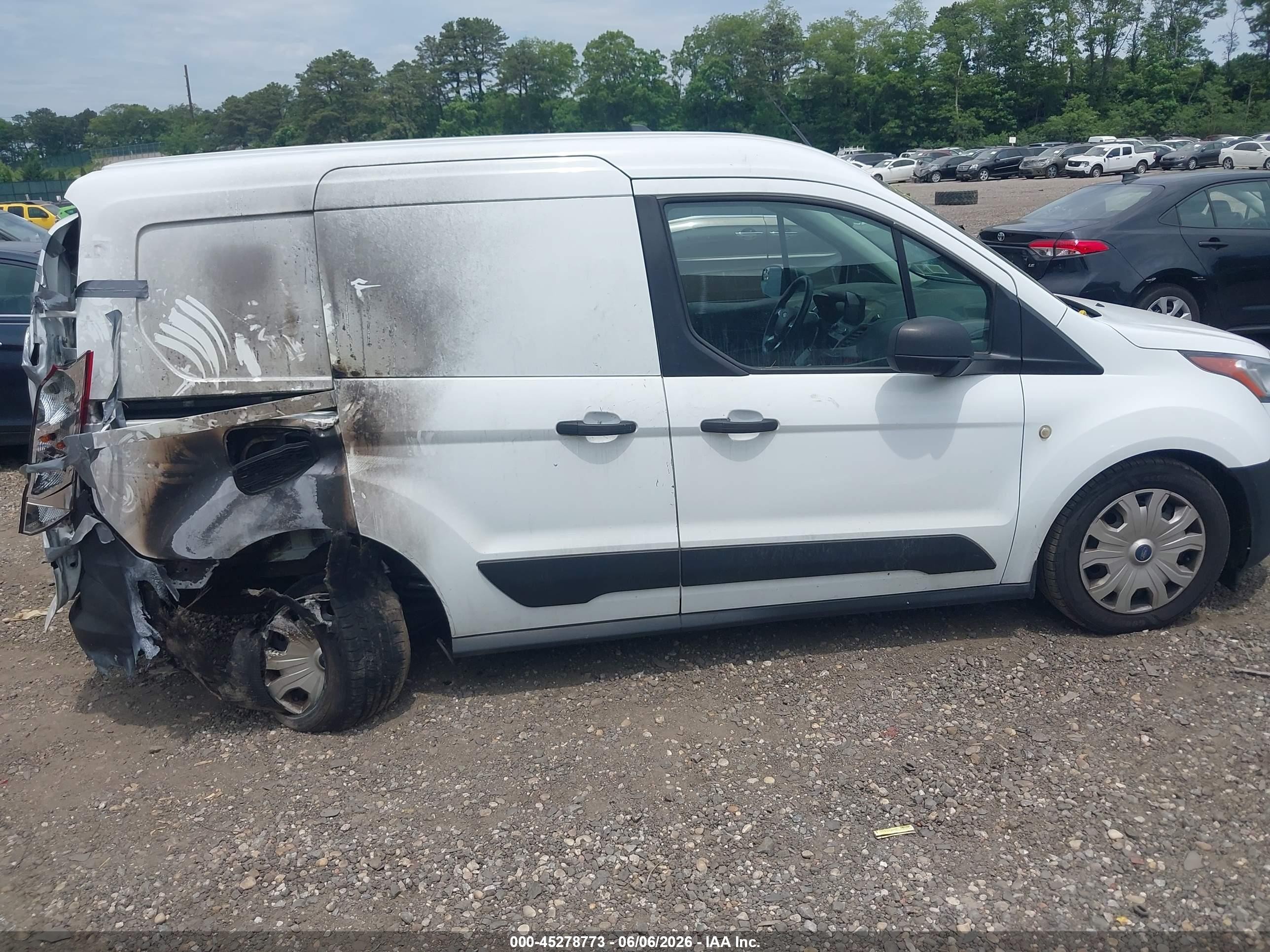2020 Ford Transit Connect Xl White vin: NM0LS6E29L1453274
