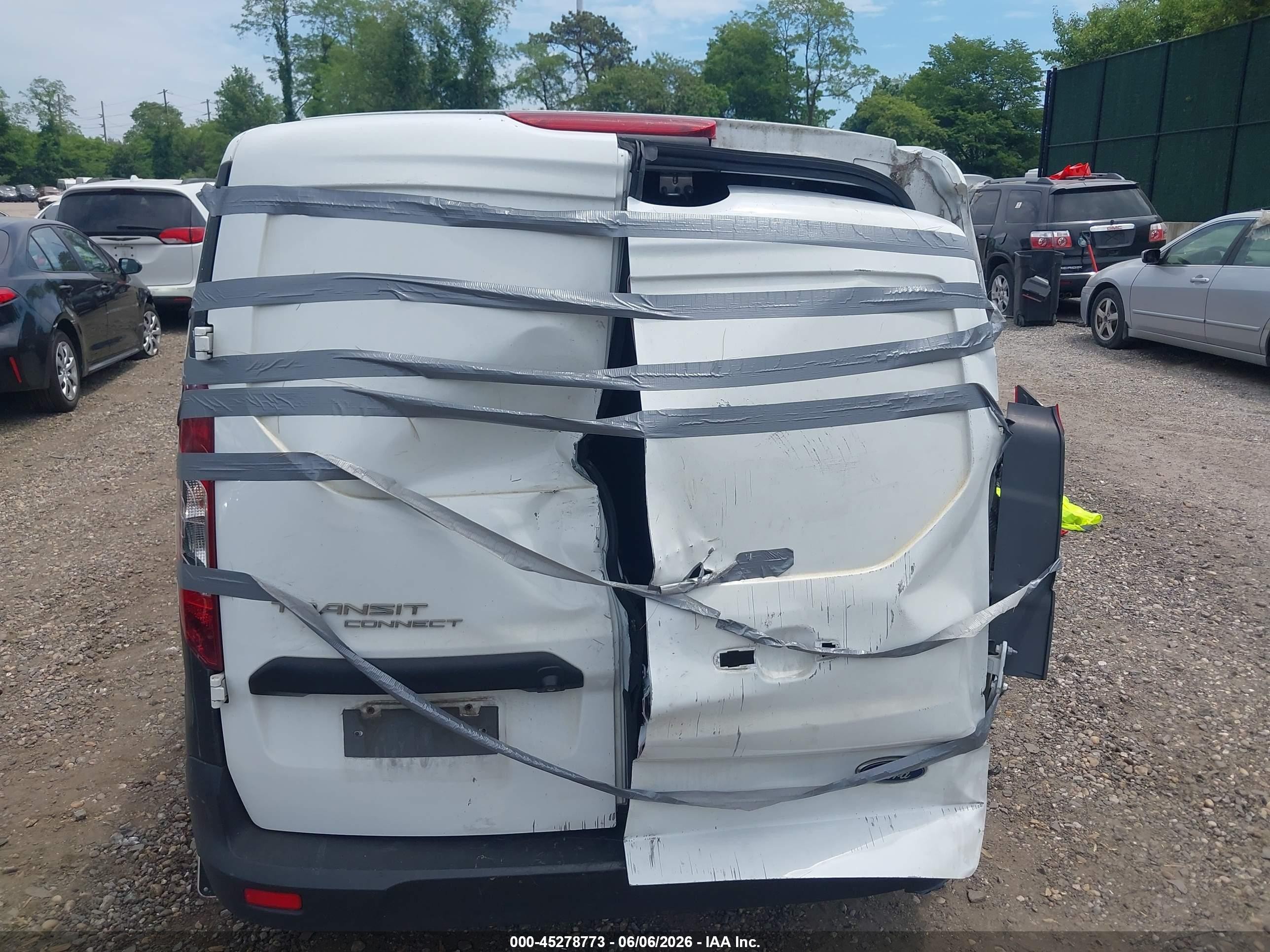 2020 Ford Transit Connect Xl White vin: NM0LS6E29L1453274