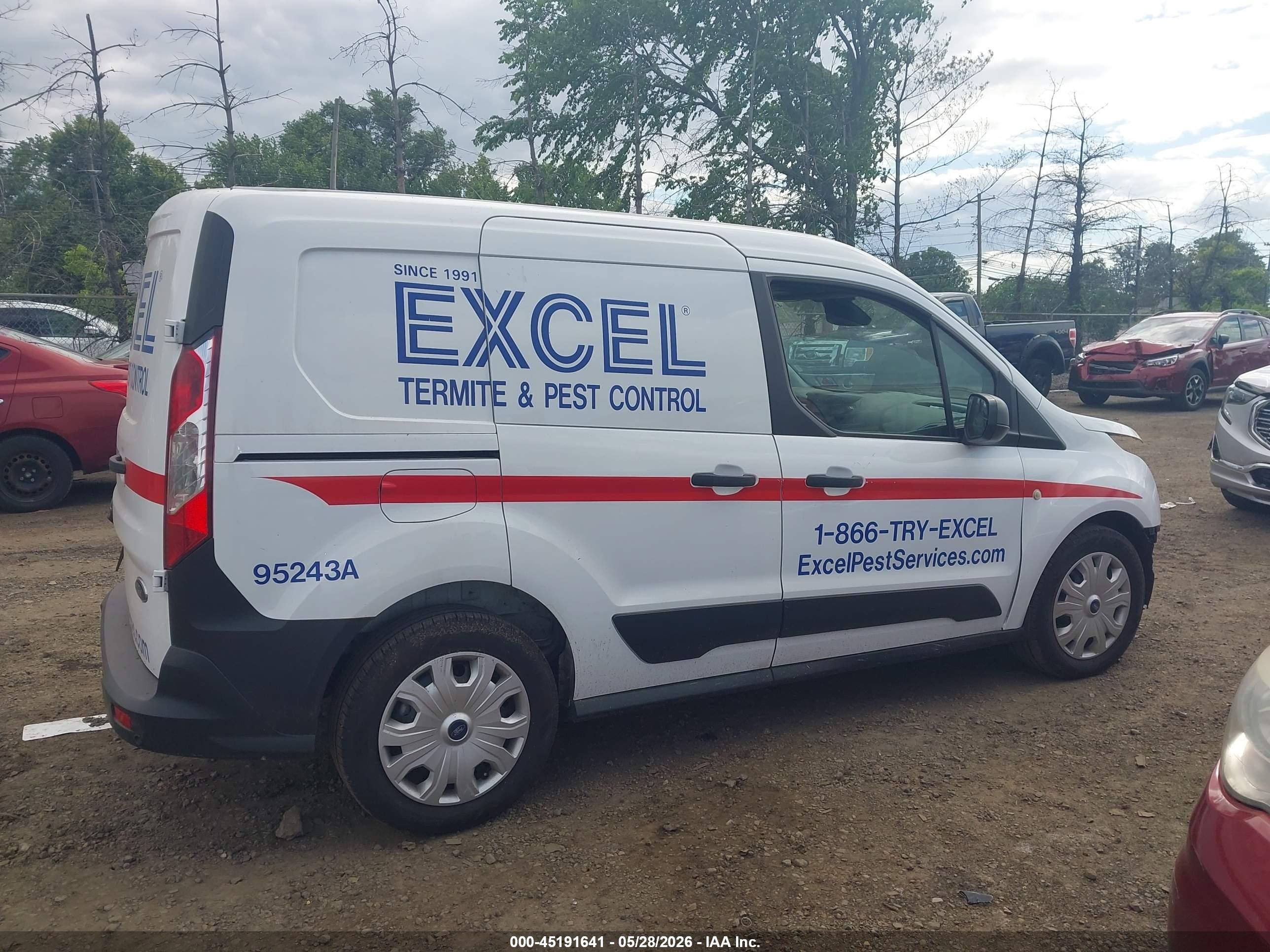 2019 Ford Transit Connect Xl White vin: NM0LS6E2XK1420654