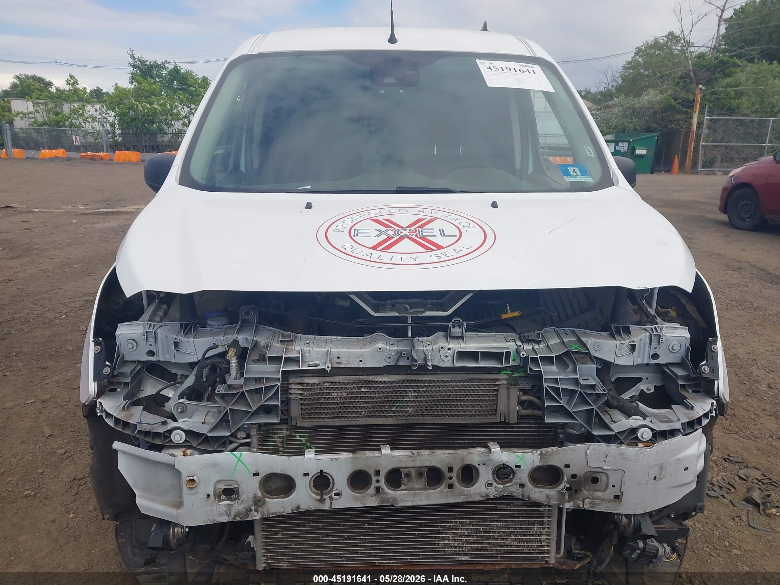 2019 Ford Transit Connect Xl White vin: NM0LS6E2XK1420654