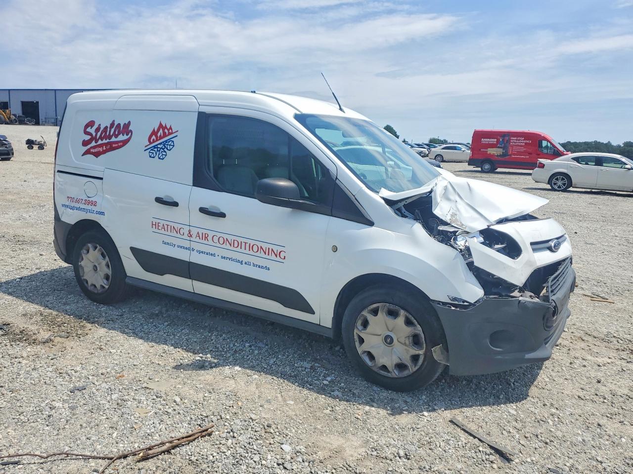 2015 Ford Transit Connect Xl White vin: NM0LS6E71F1178869