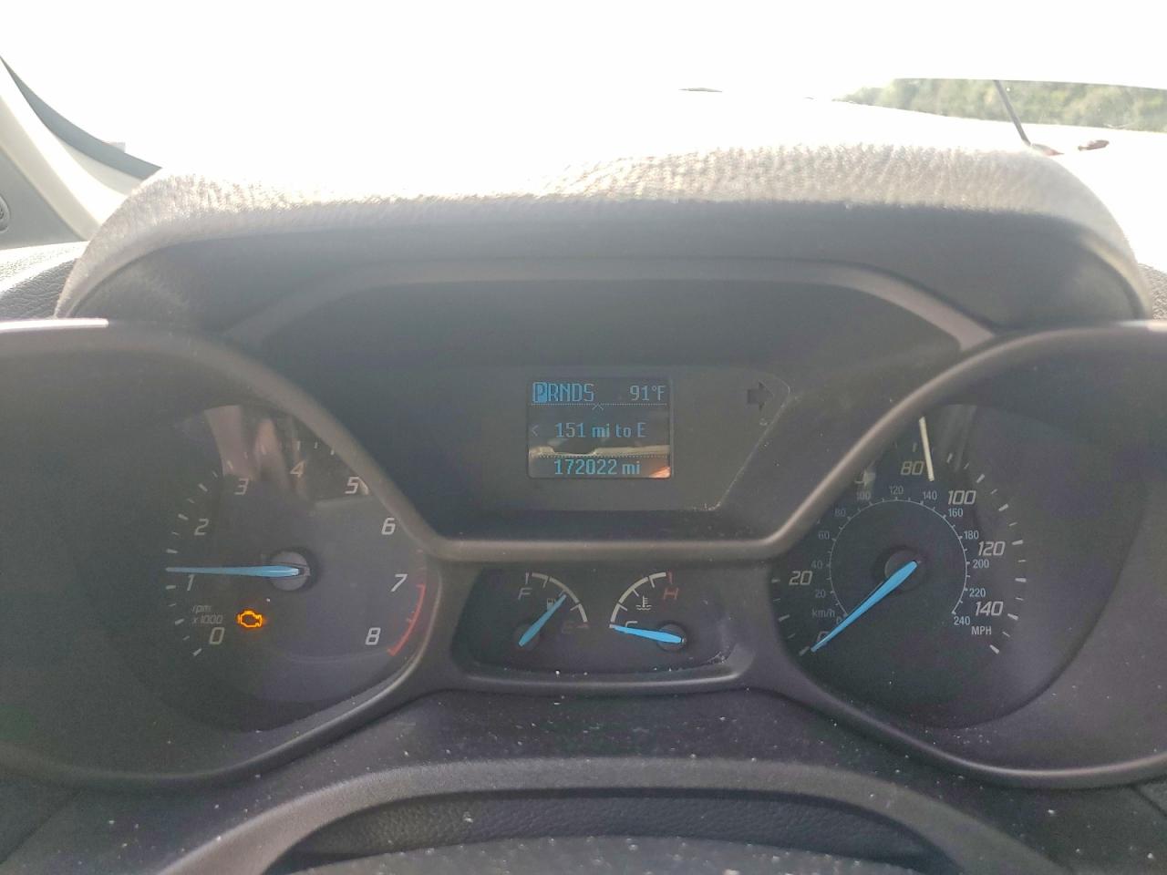 2015 Ford Transit Connect Xl White vin: NM0LS6E71F1178869