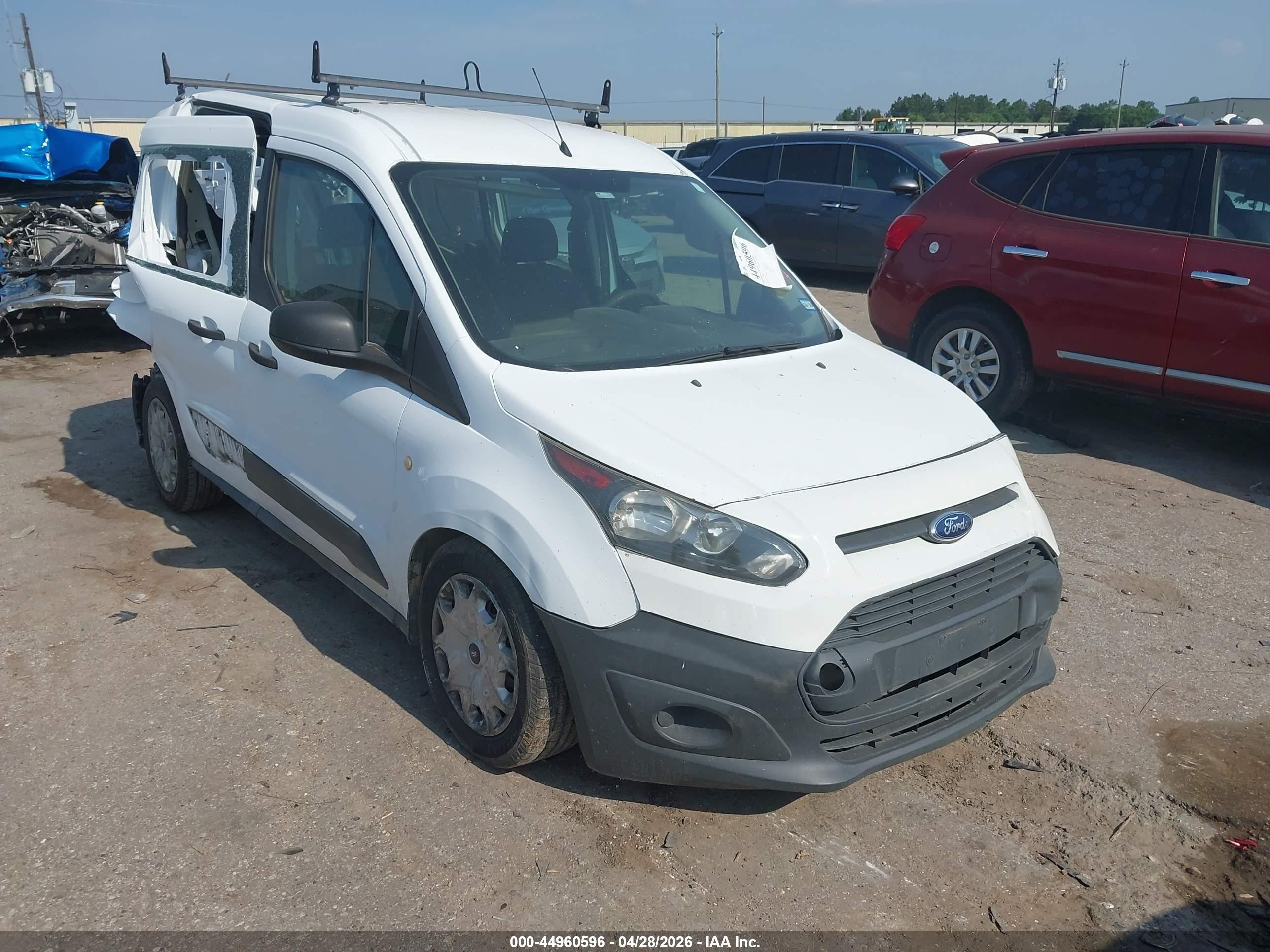 2014 Ford Transit Connect Xl White vin: NM0LS6E72E1149346