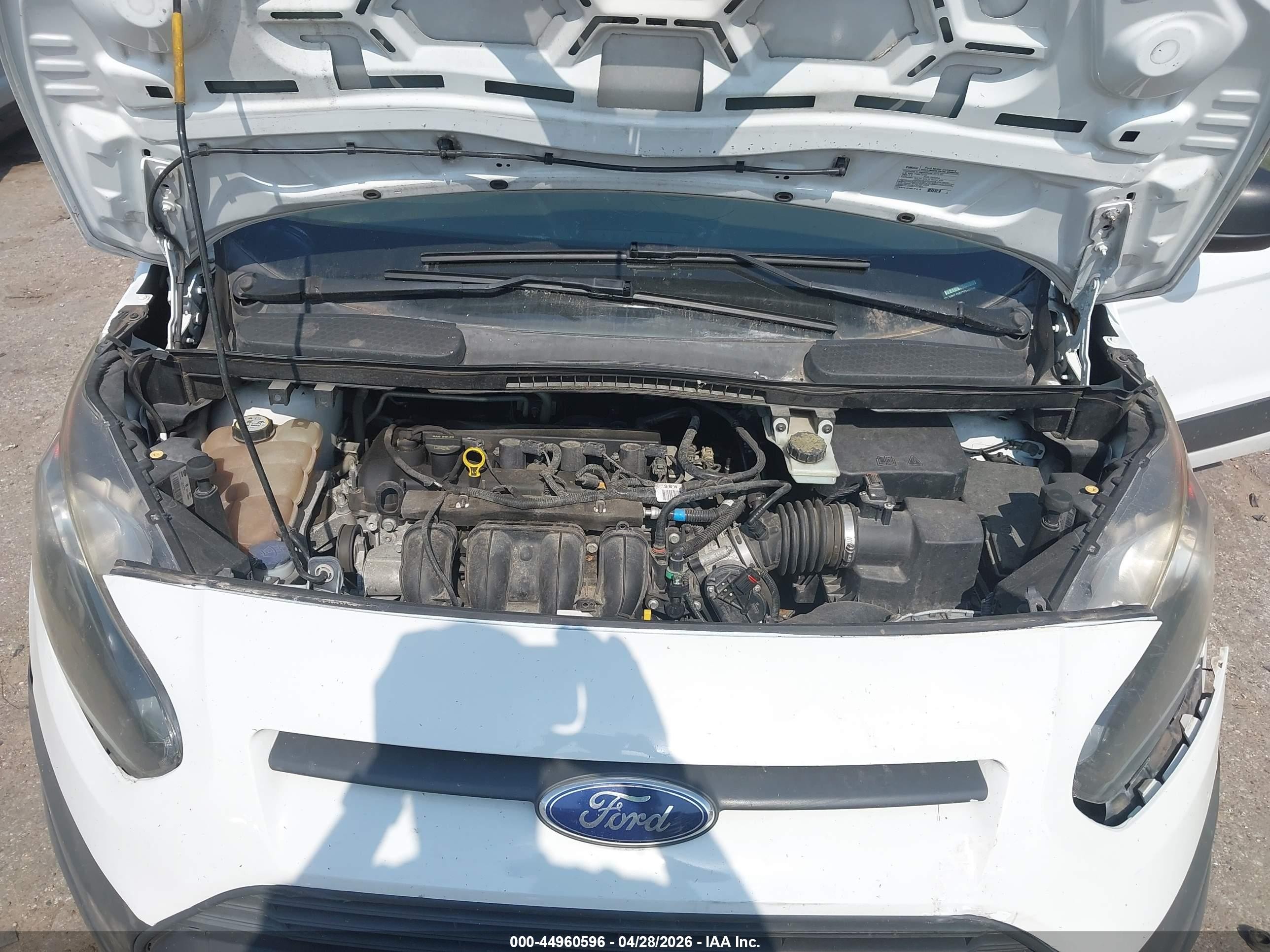 2014 Ford Transit Connect Xl White vin: NM0LS6E72E1149346