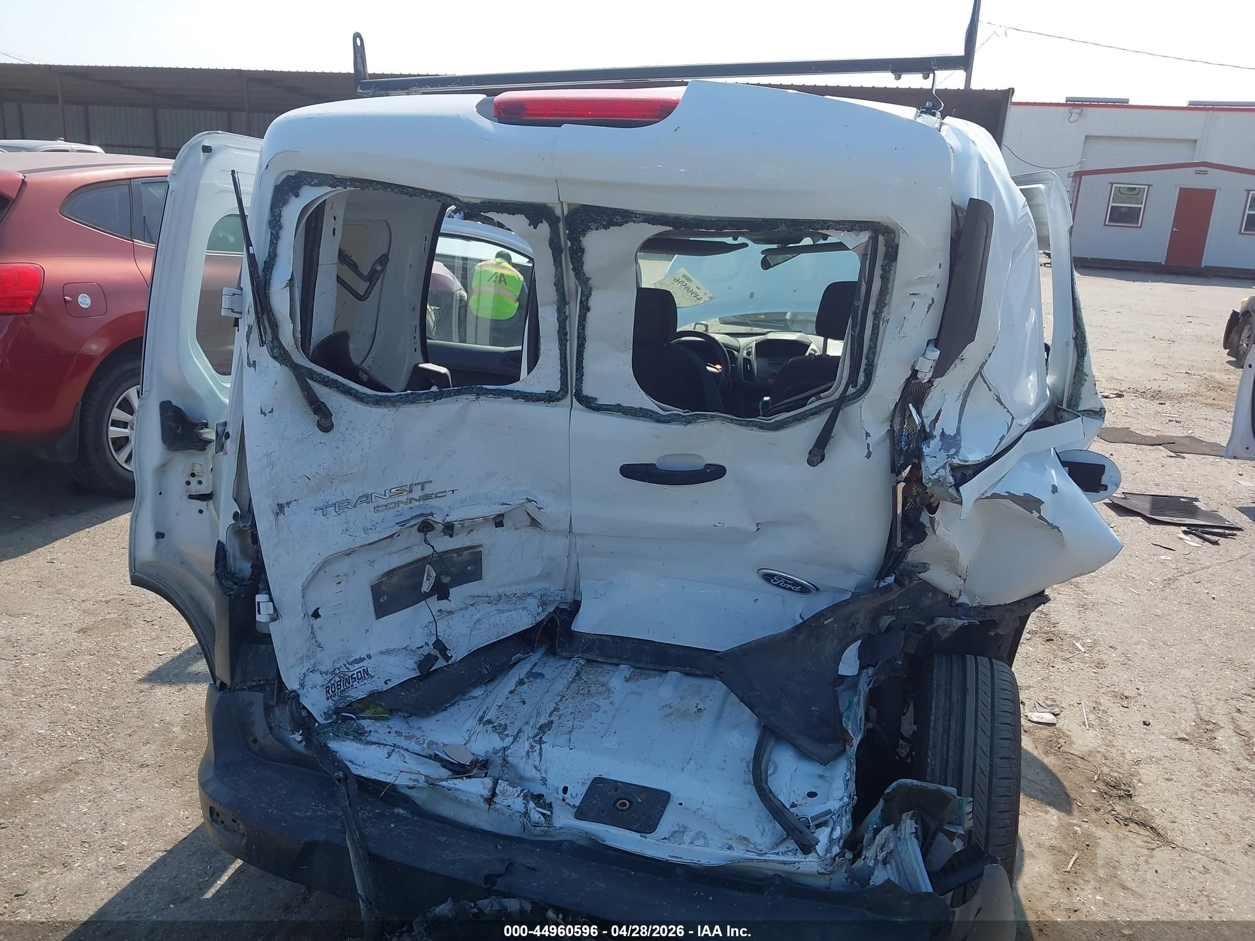 2014 Ford Transit Connect Xl White vin: NM0LS6E72E1149346