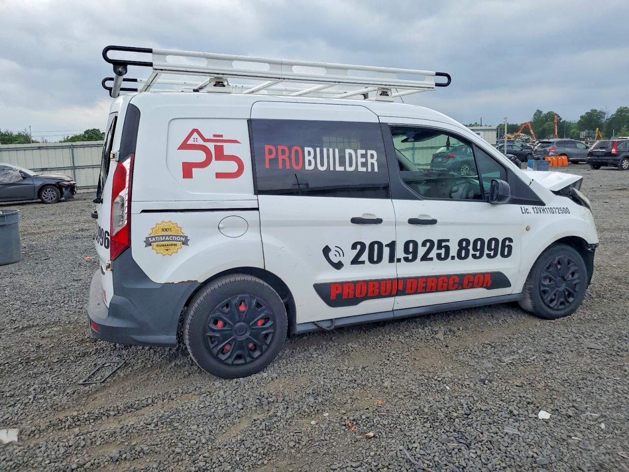 2014 Ford Transit Connect Xl White vin: NM0LS6E73E1161179