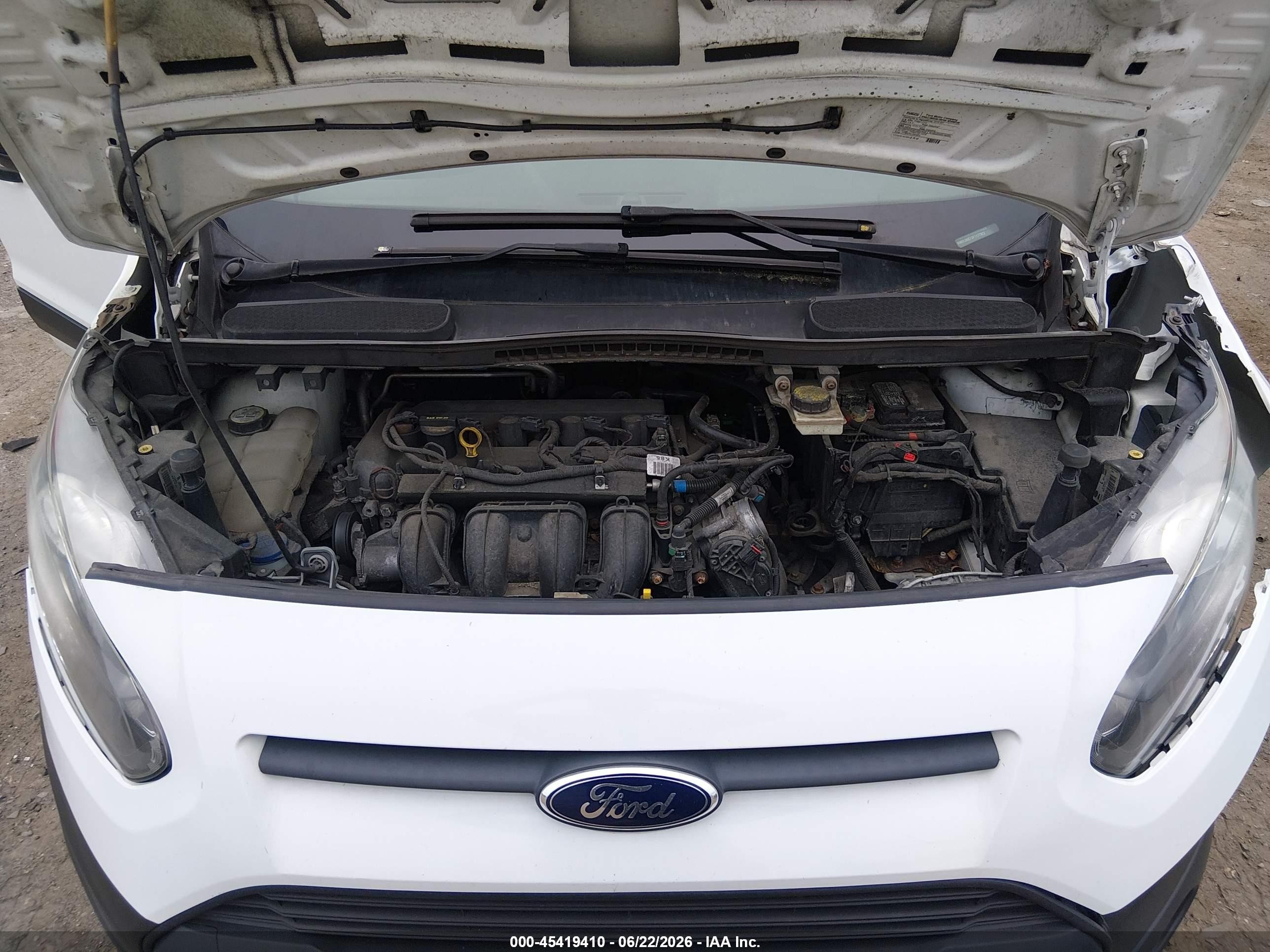 2015 Ford Transit Connect Xl White vin: NM0LS6E73F1177822