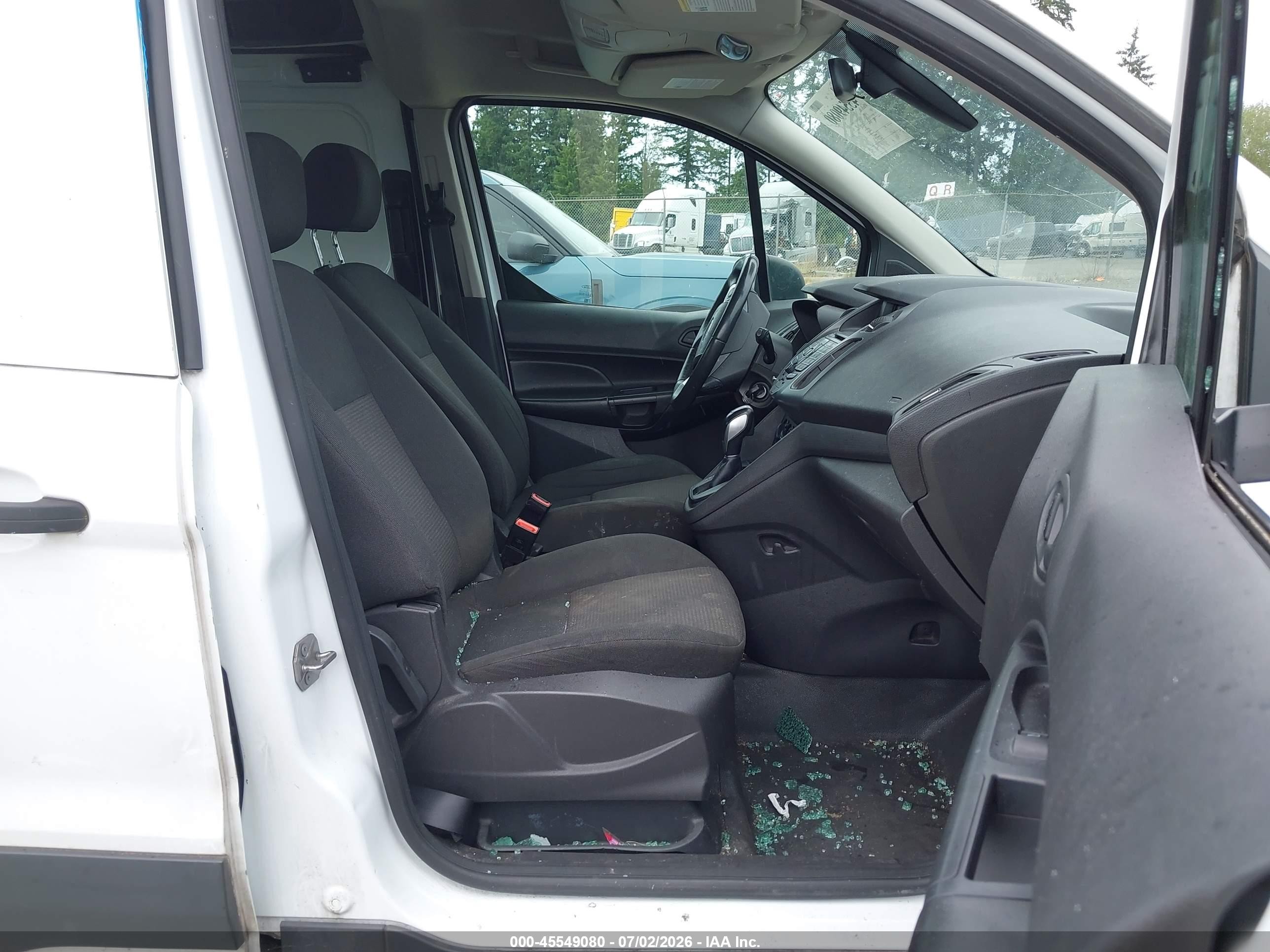 2014 Ford Transit Connect Xl White vin: NM0LS6E75E1150779