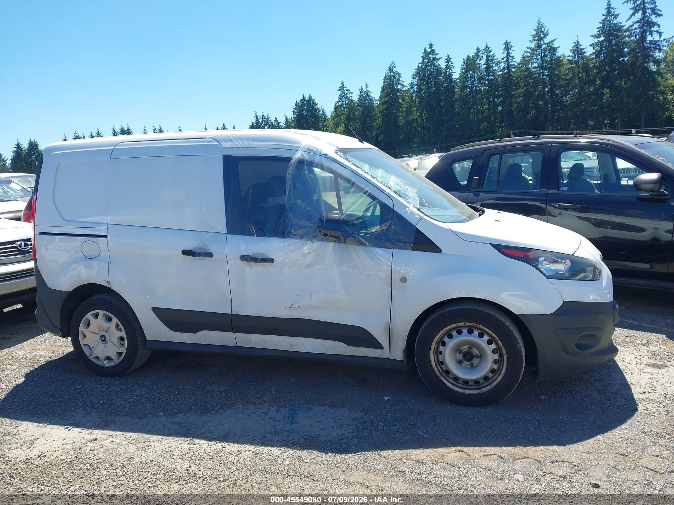 2014 Ford Transit Connect Xl White vin: NM0LS6E75E1150779