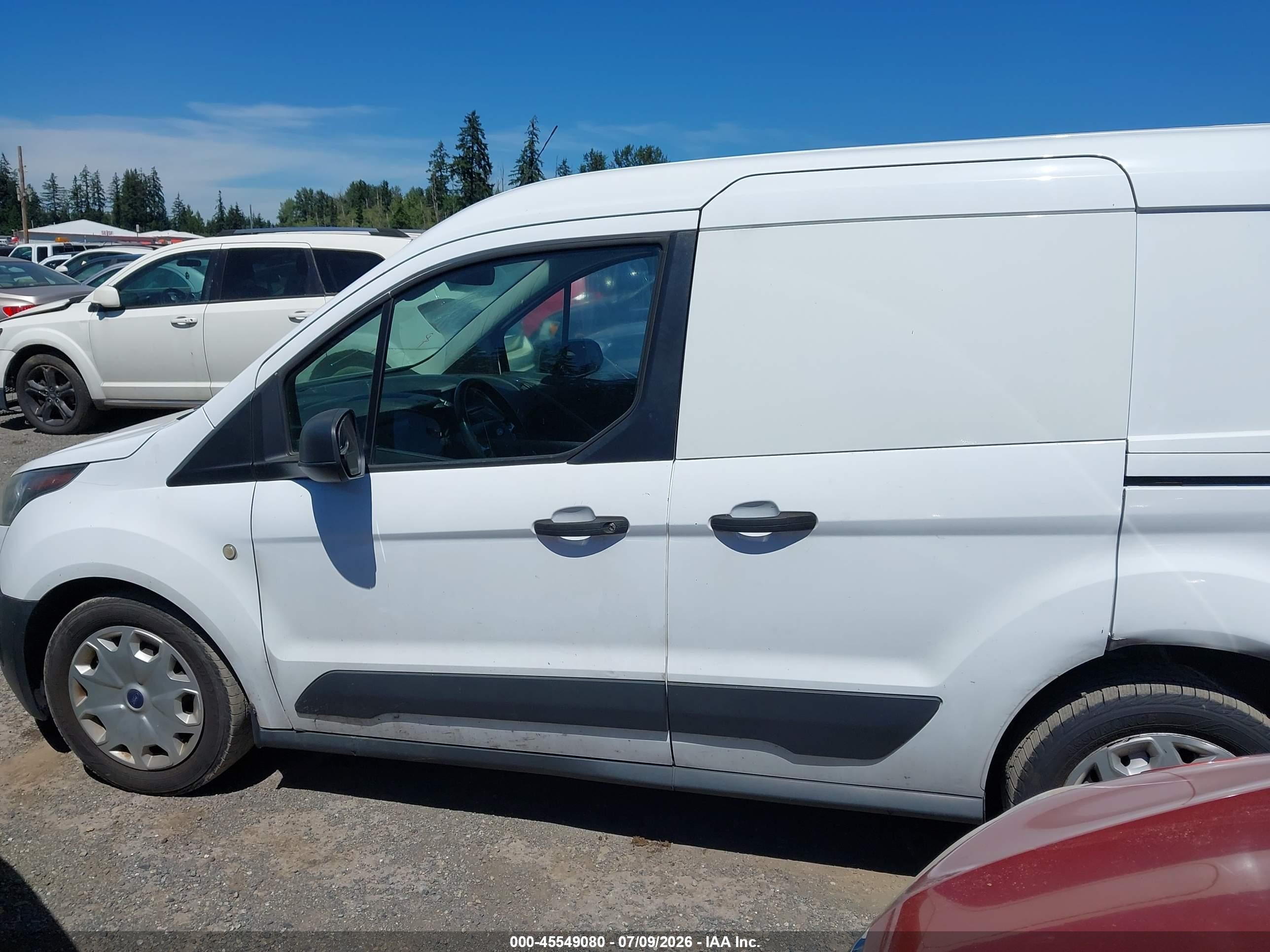 2014 Ford Transit Connect Xl White vin: NM0LS6E75E1150779