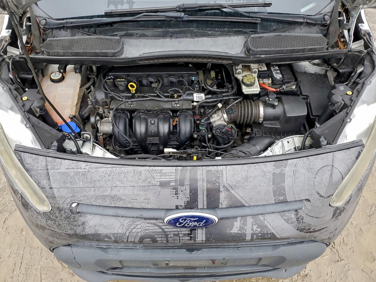 2014 Ford Transit Connect Xl Черный vin: NM0LS6E75E1151091