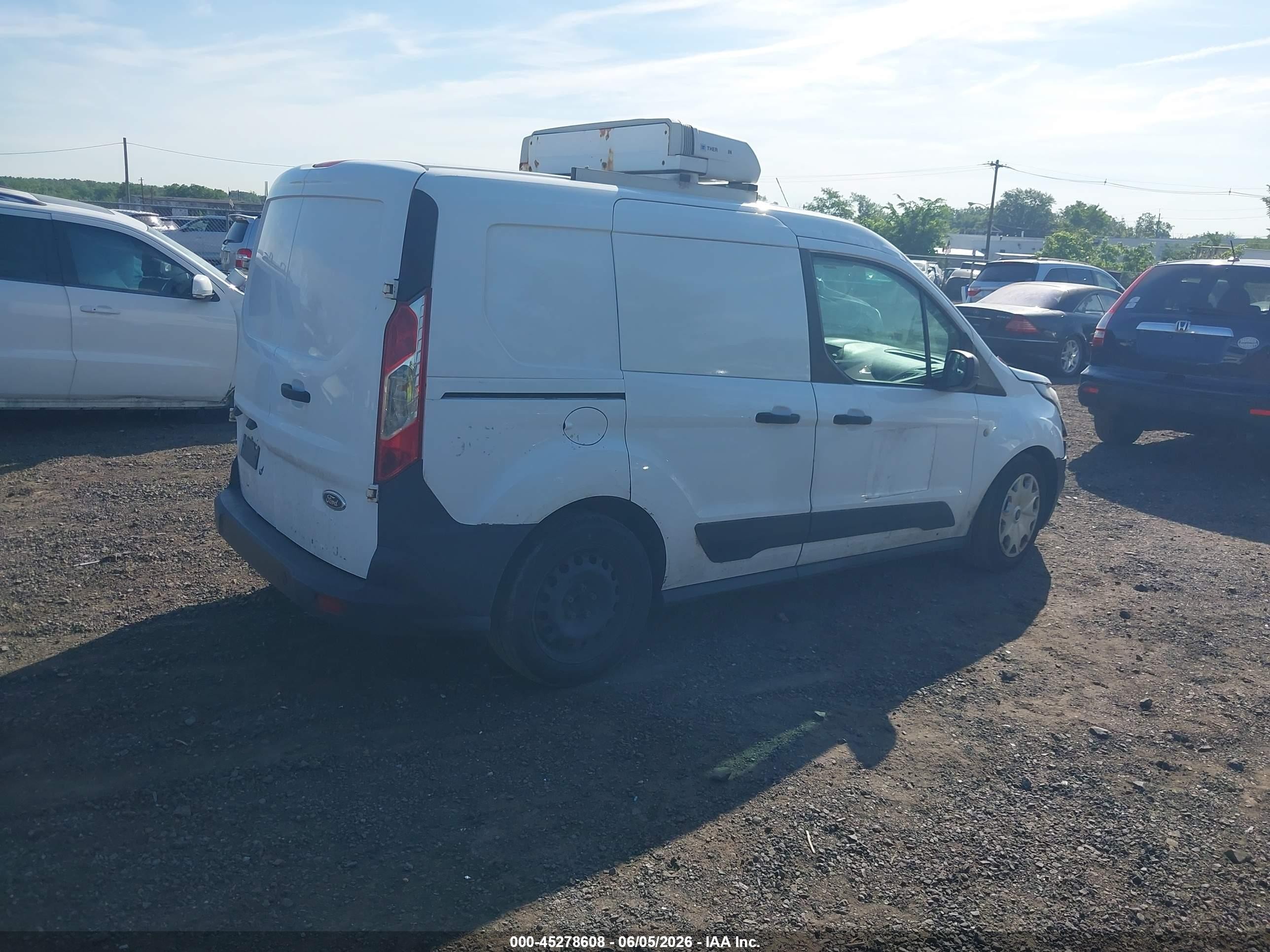 2015 Ford Transit Connect Xl White vin: NM0LS6E77F1187902