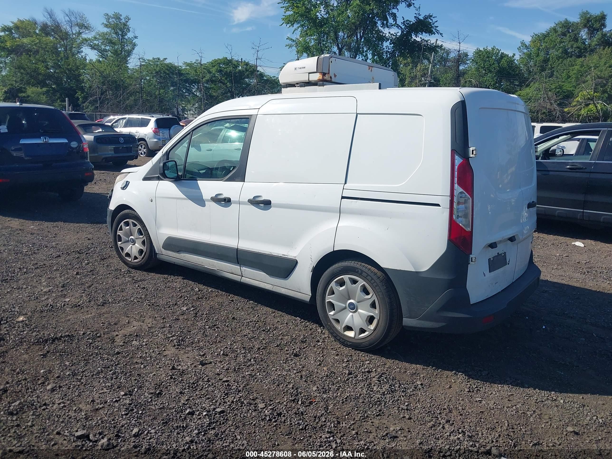 2015 Ford Transit Connect Xl White vin: NM0LS6E77F1187902