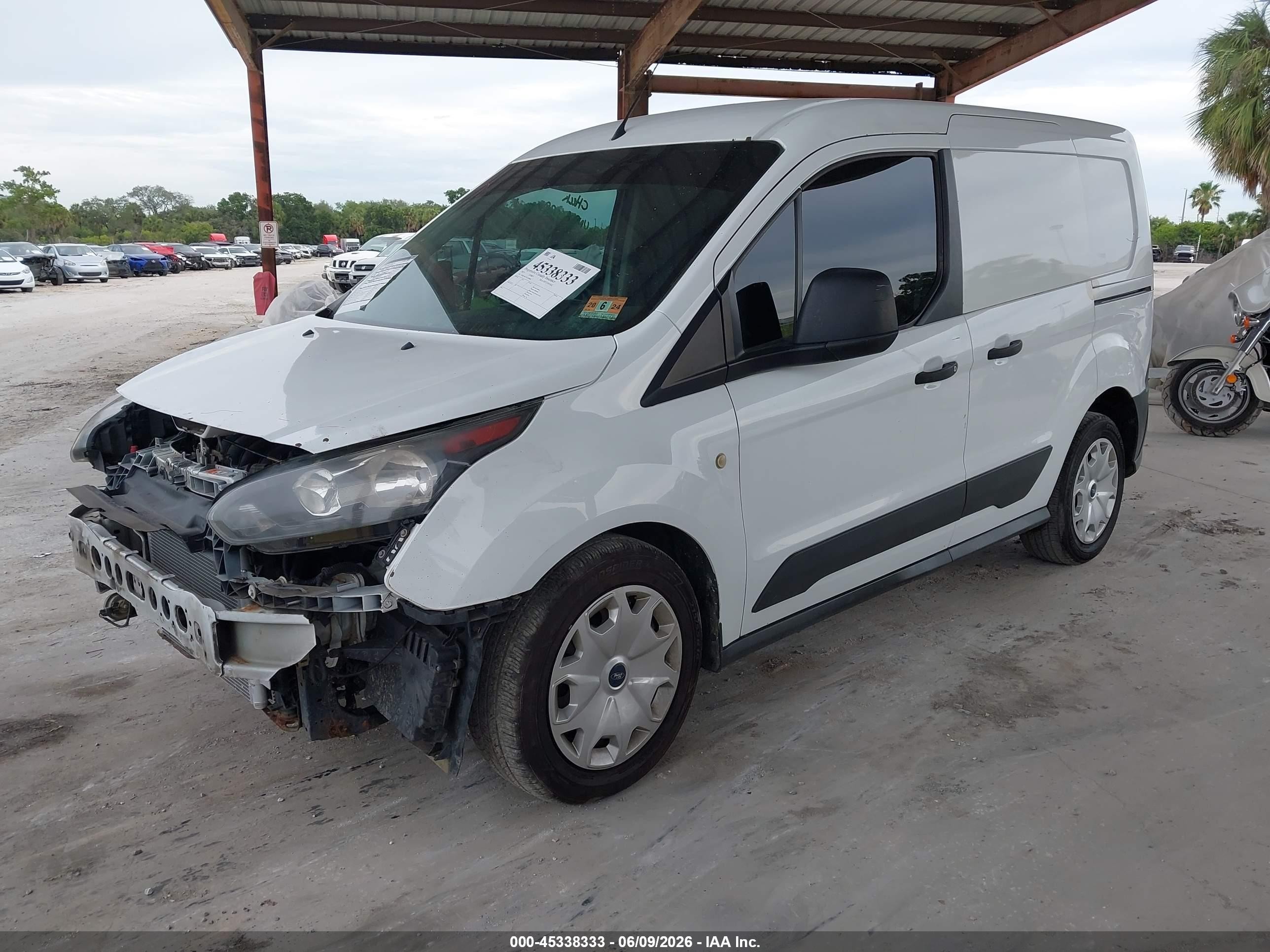 2015 Ford Transit Connect Xl Белый vin: NM0LS6E77F1209865