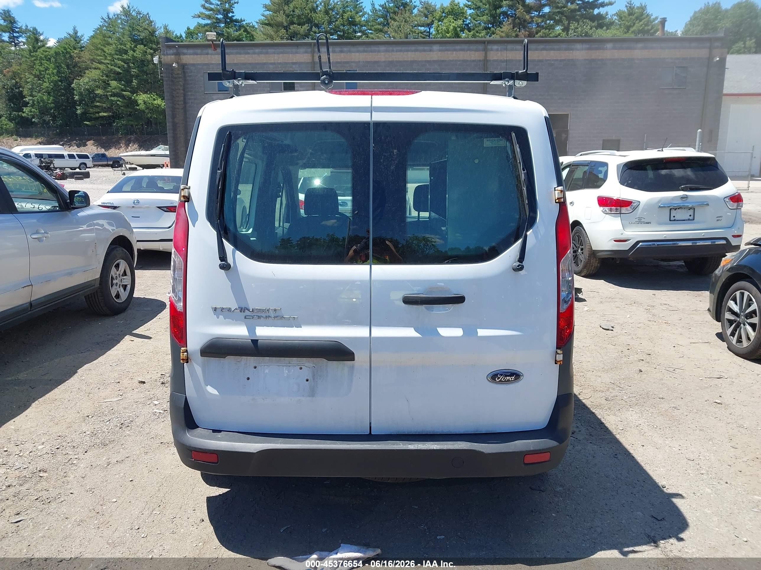 2015 Ford Transit Connect Xl White vin: NM0LS6E77F1222860