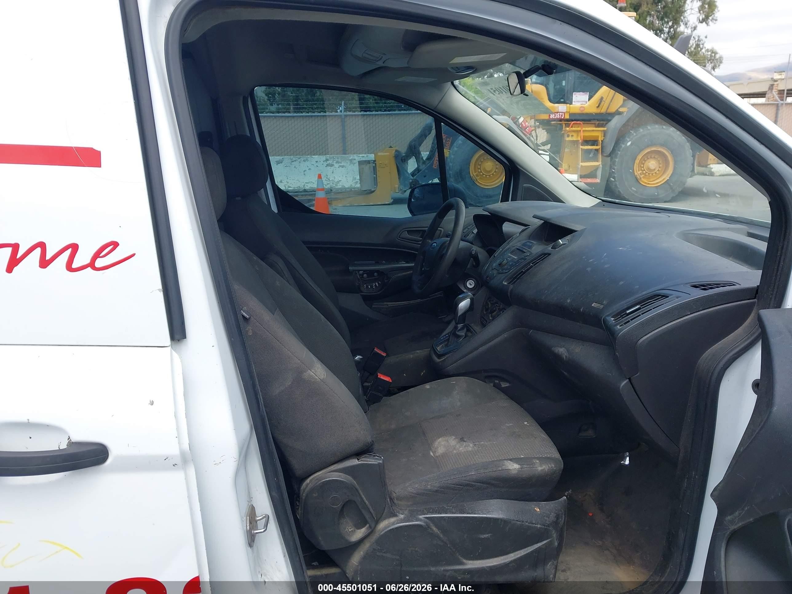 2014 Ford Transit Connect Xl White vin: NM0LS6E78E1166877
