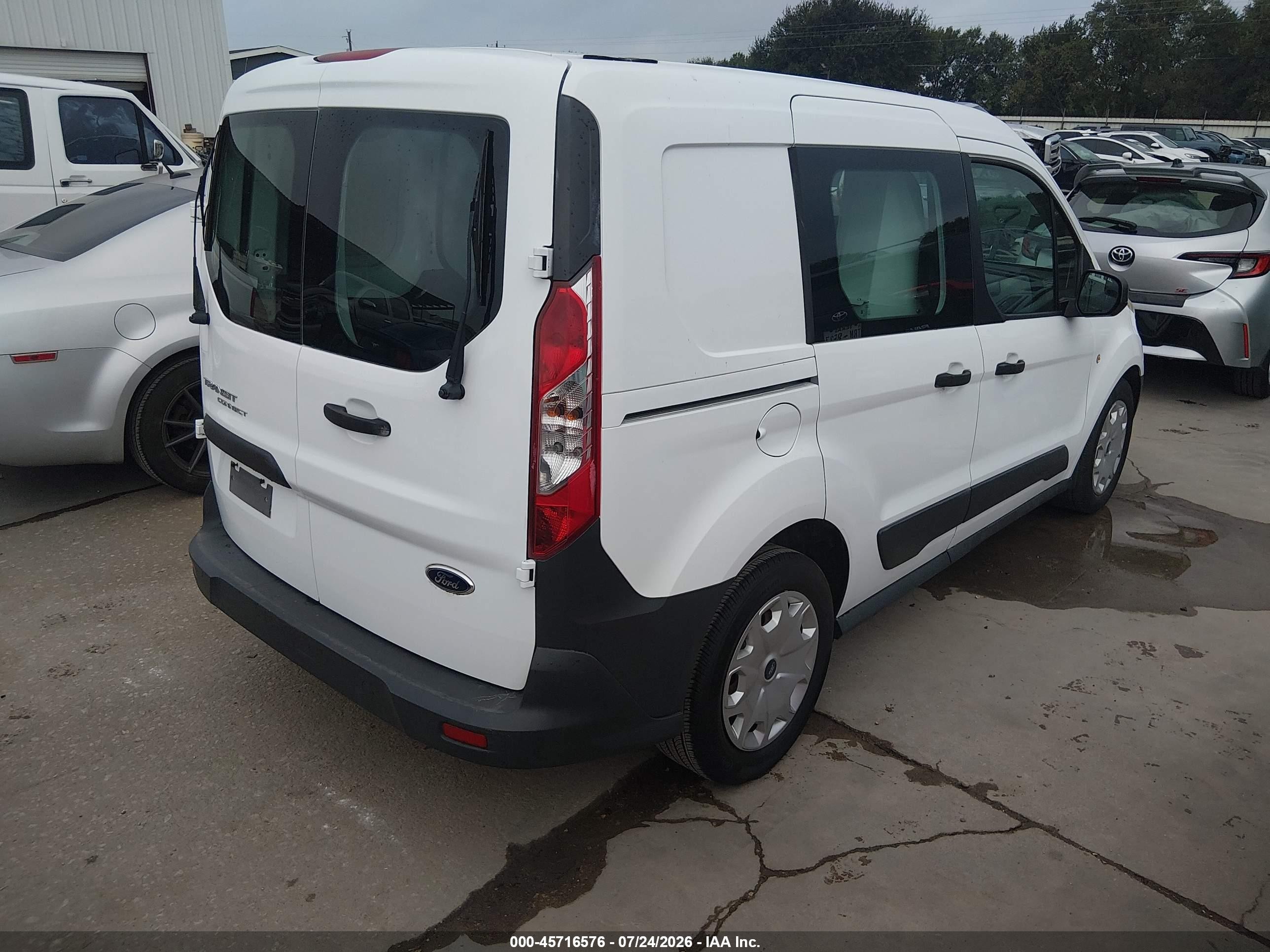 2015 Ford Transit Connect Xl White vin: NM0LS6E78F1183776