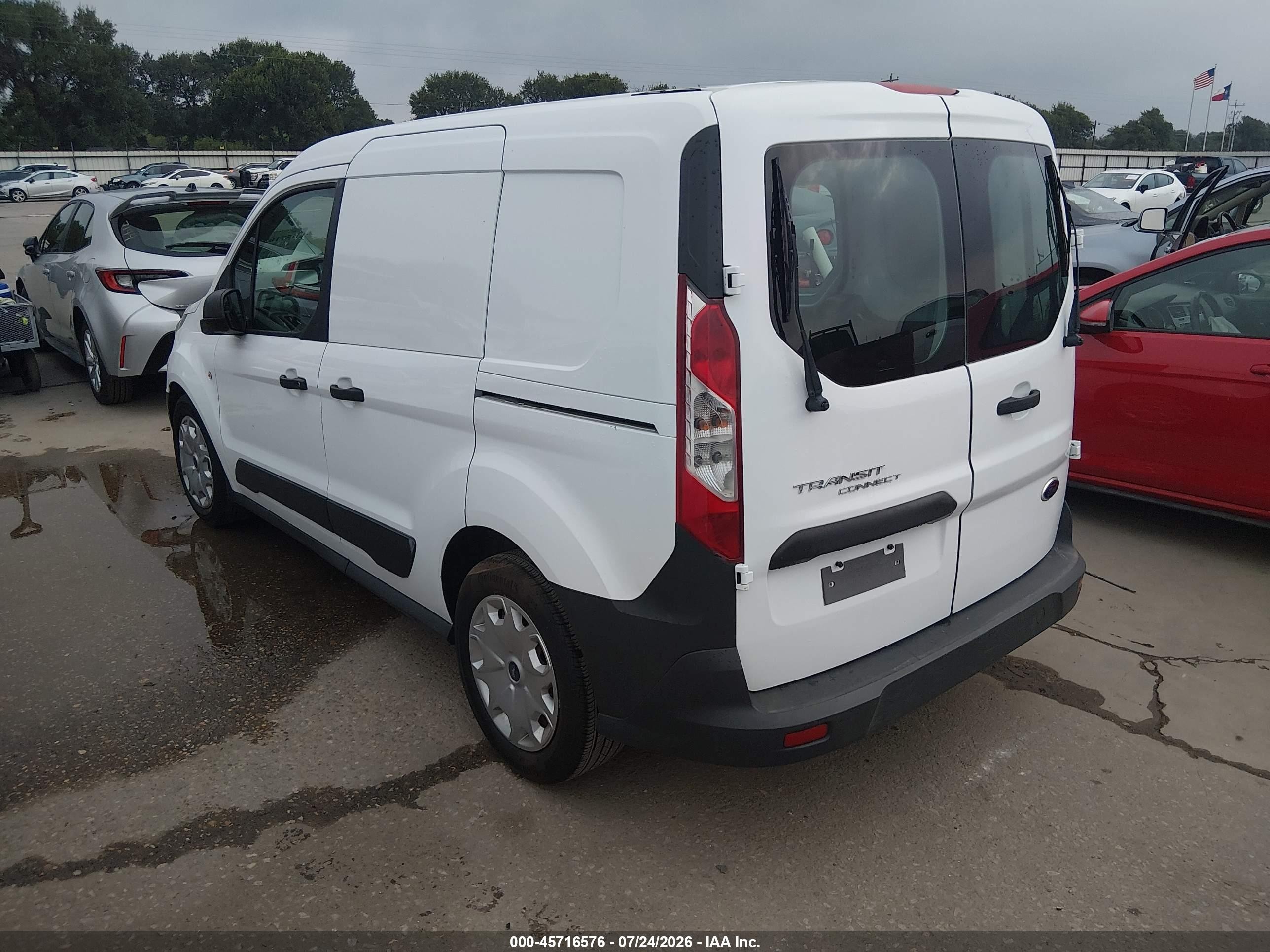 2015 Ford Transit Connect Xl White vin: NM0LS6E78F1183776