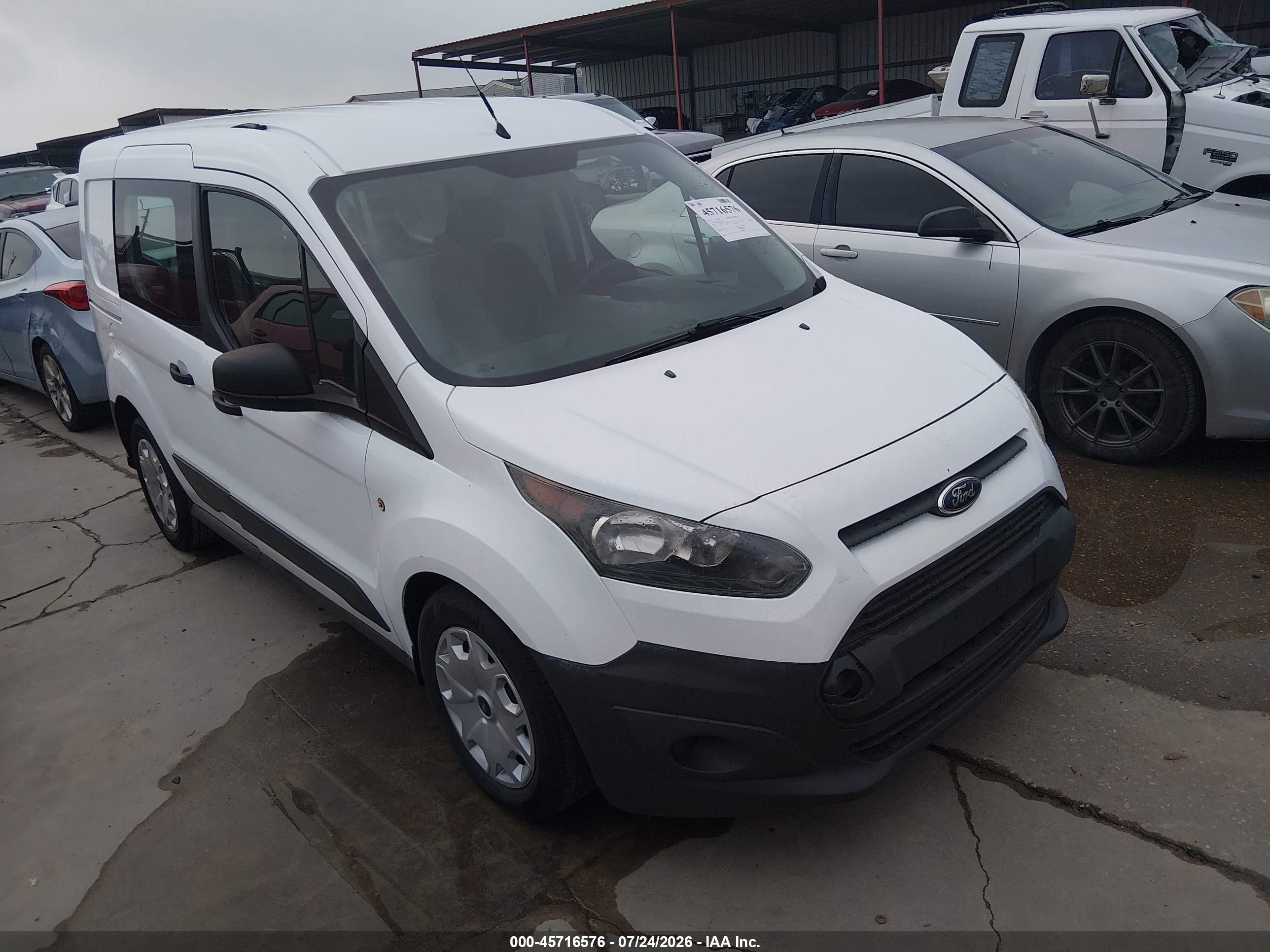 2015 Ford Transit Connect Xl White vin: NM0LS6E78F1183776