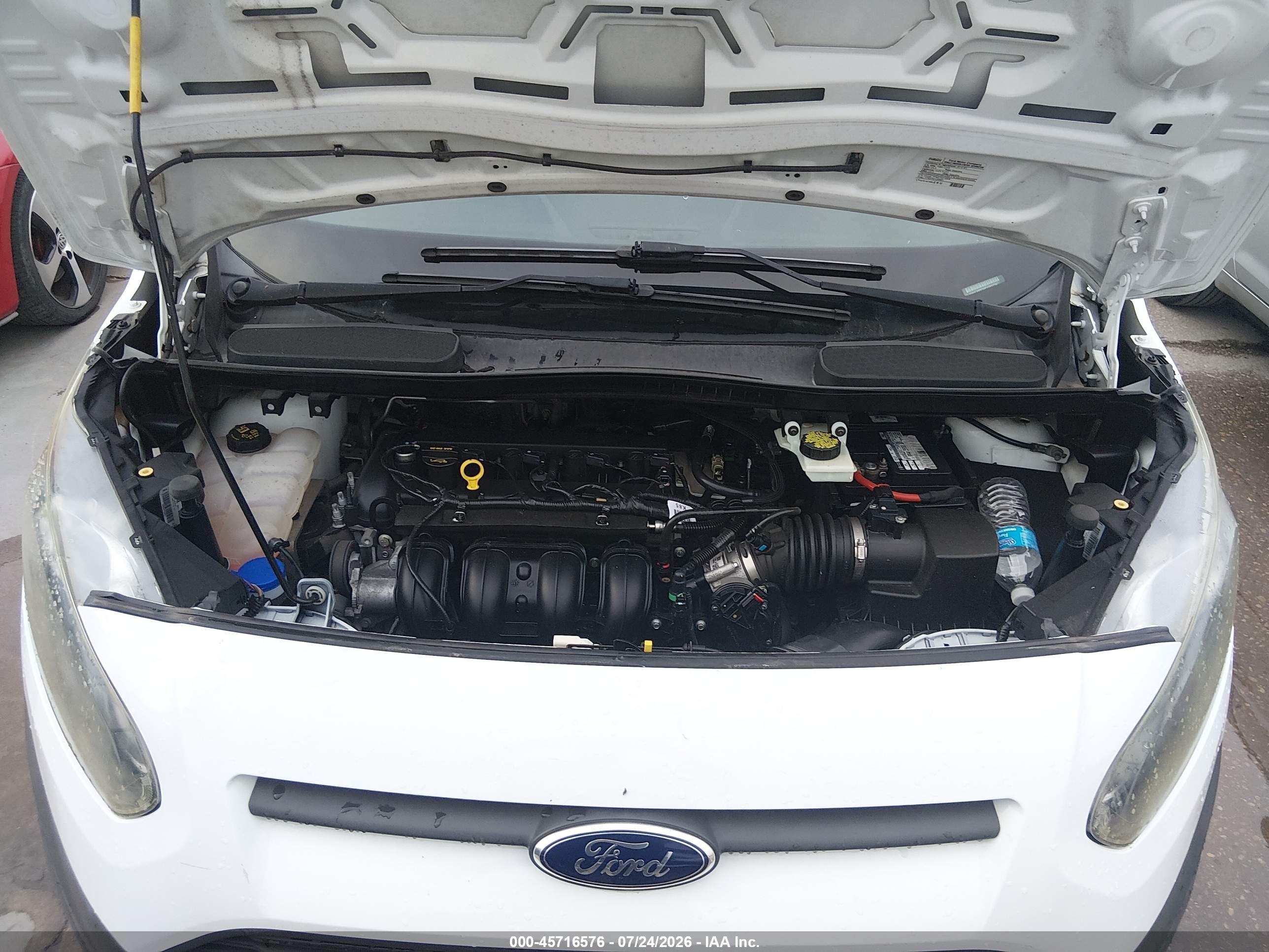 2015 Ford Transit Connect Xl White vin: NM0LS6E78F1183776