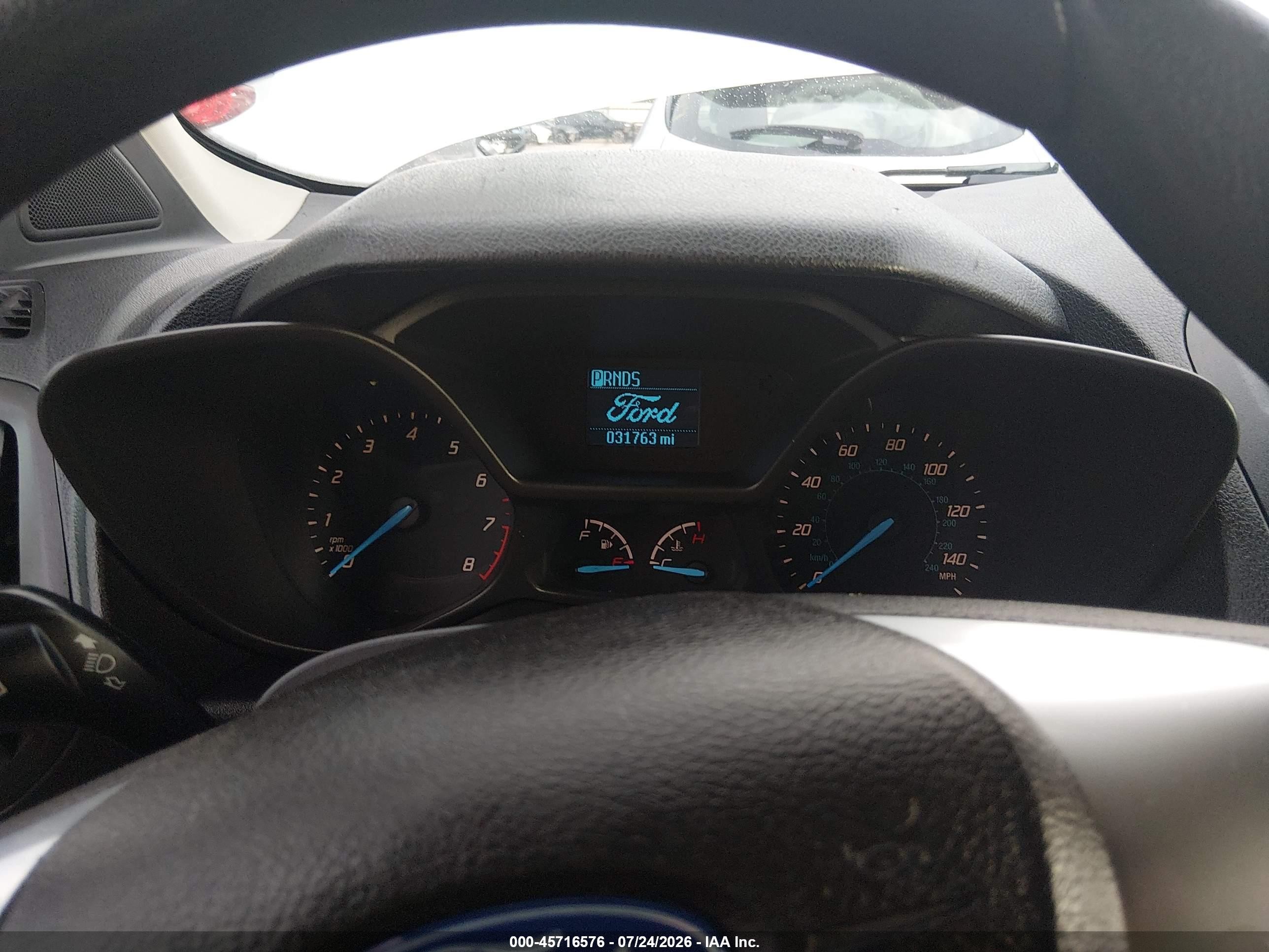 2015 Ford Transit Connect Xl White vin: NM0LS6E78F1183776