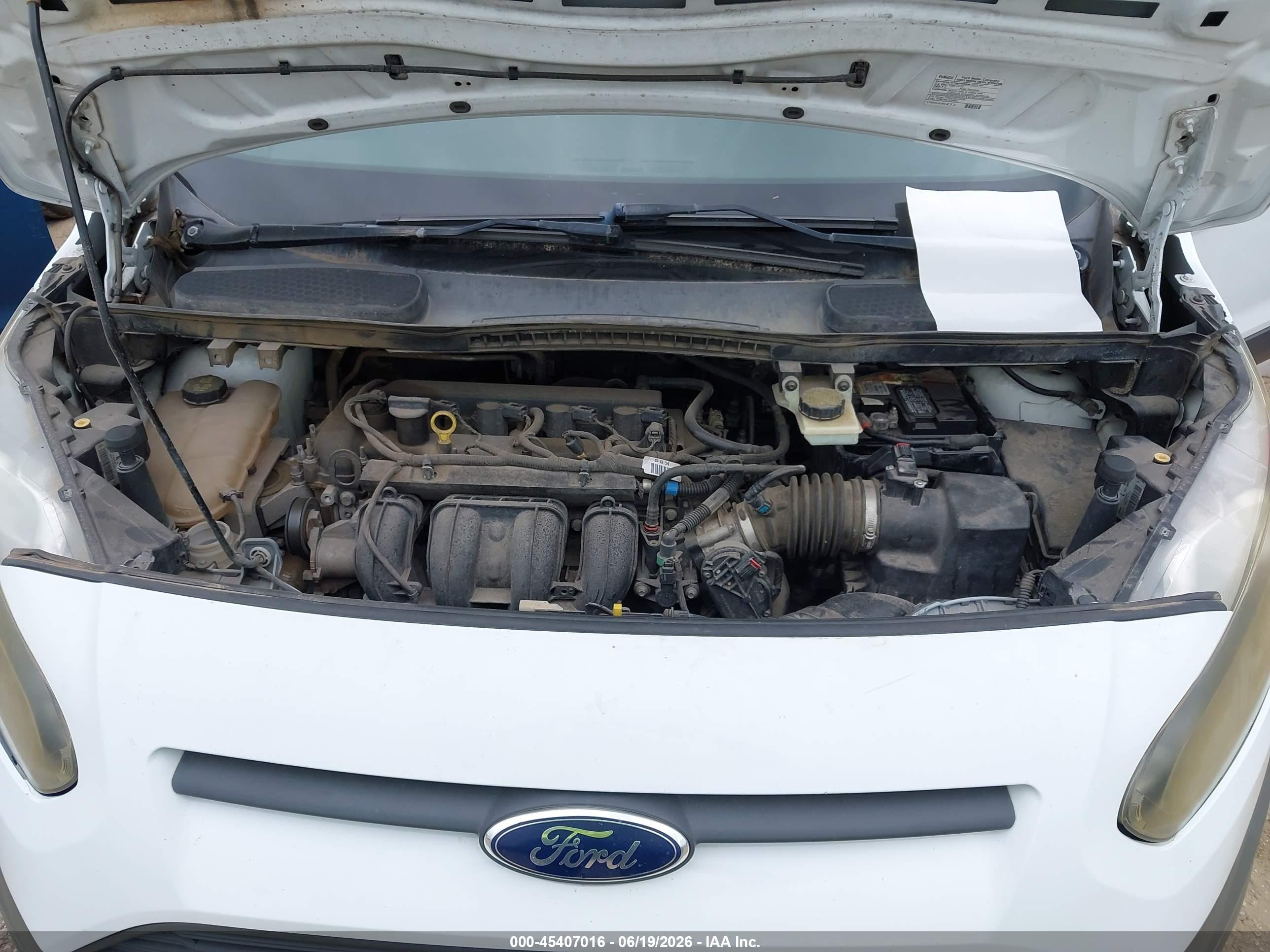 2015 Ford Transit Connect Xl White vin: NM0LS6E79F1199114
