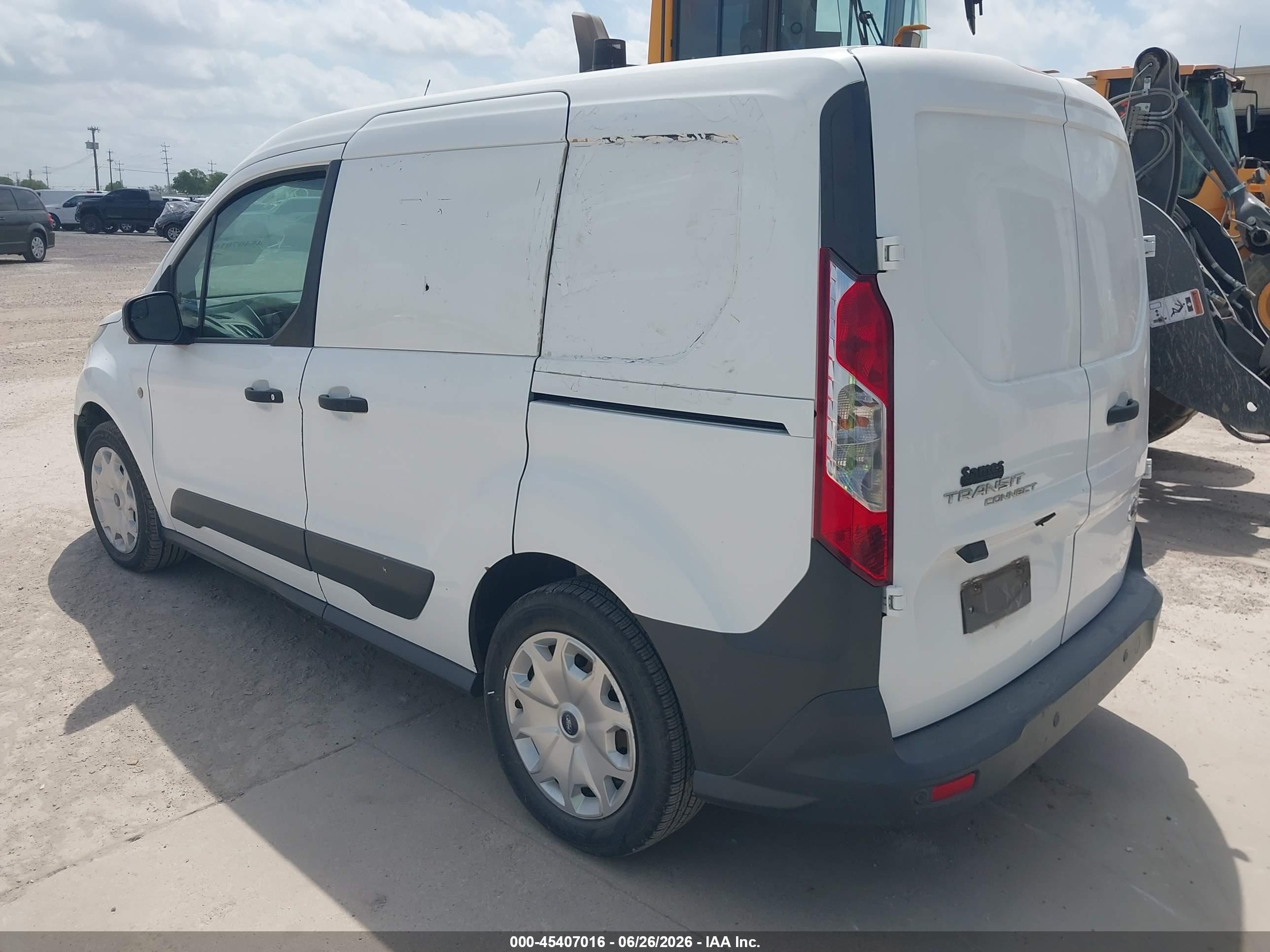 2015 Ford Transit Connect Xl White vin: NM0LS6E79F1199114