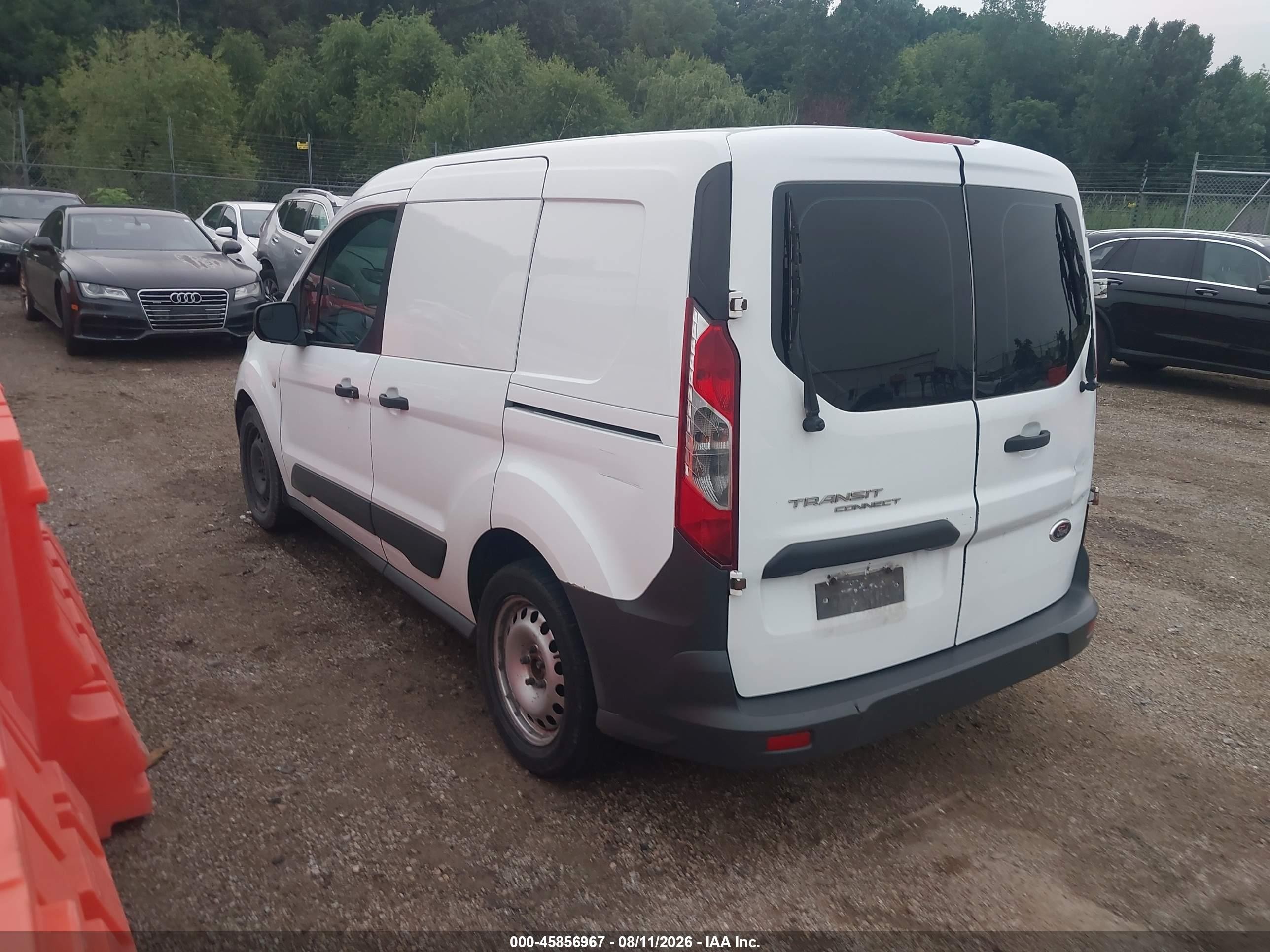 2014 Ford Transit Connect Xl White vin: NM0LS6E7XE1149983